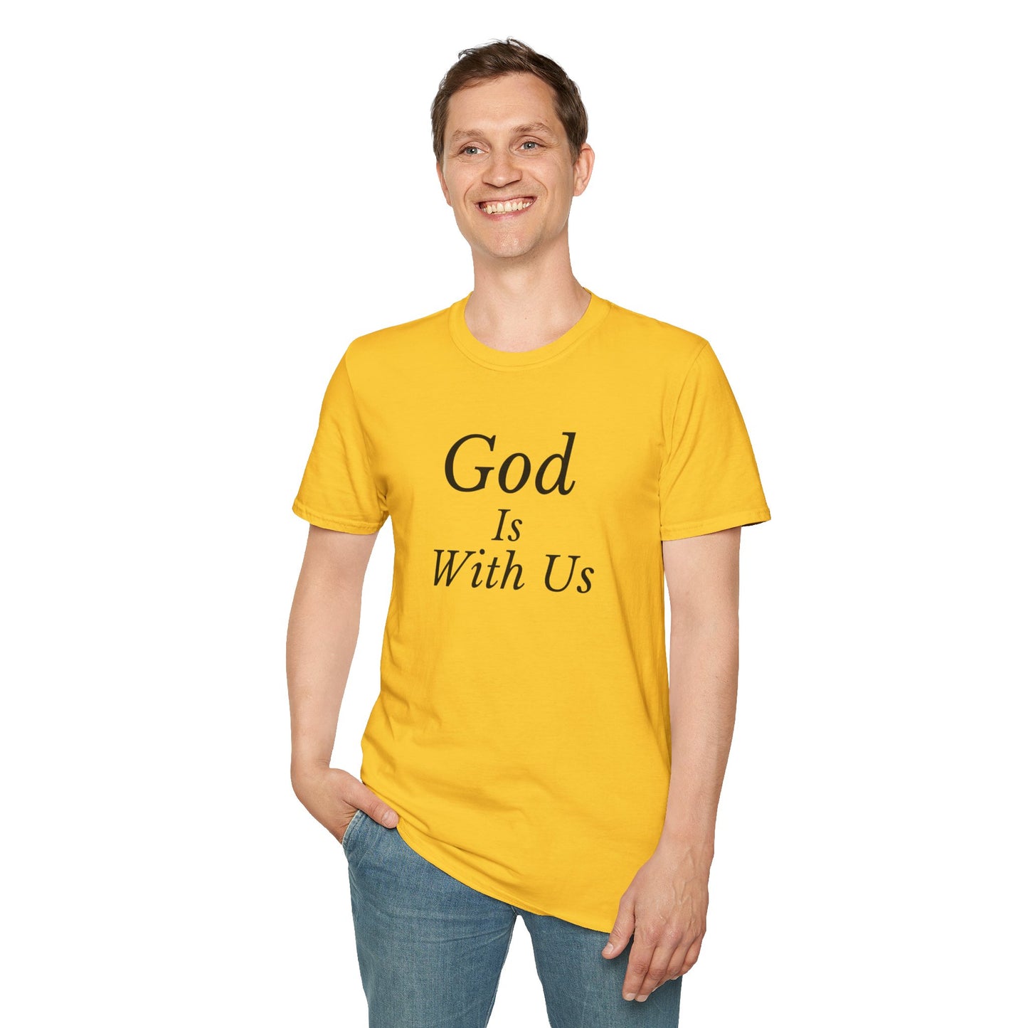 Unisex Softstyle T-Shirt - God is with us