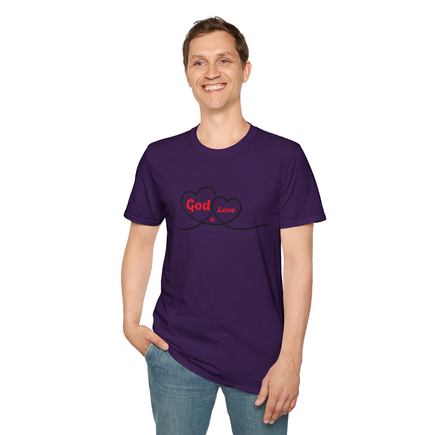 Unisex Softstyle T-Shirt - God is Love