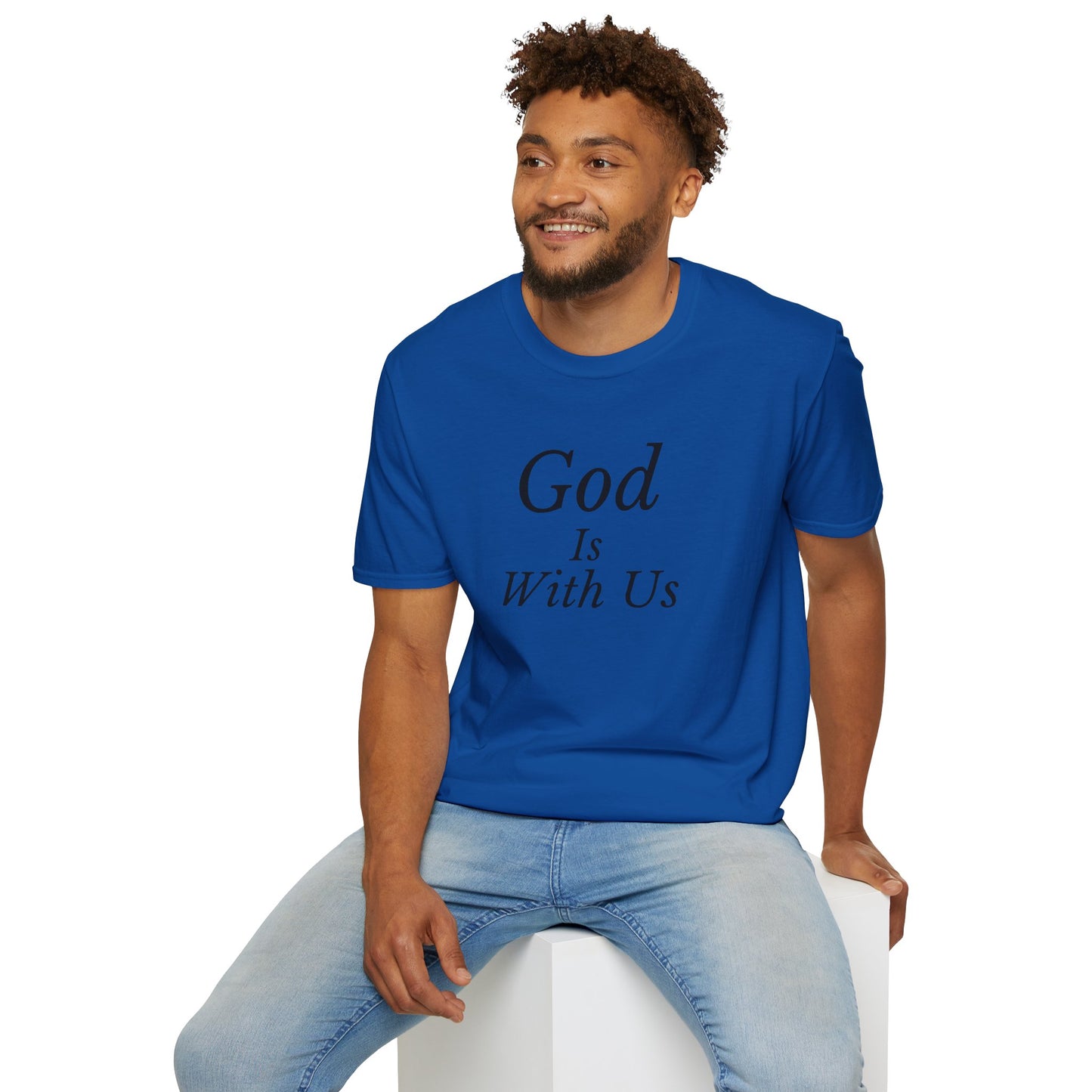 Unisex Softstyle T-Shirt - God is with us