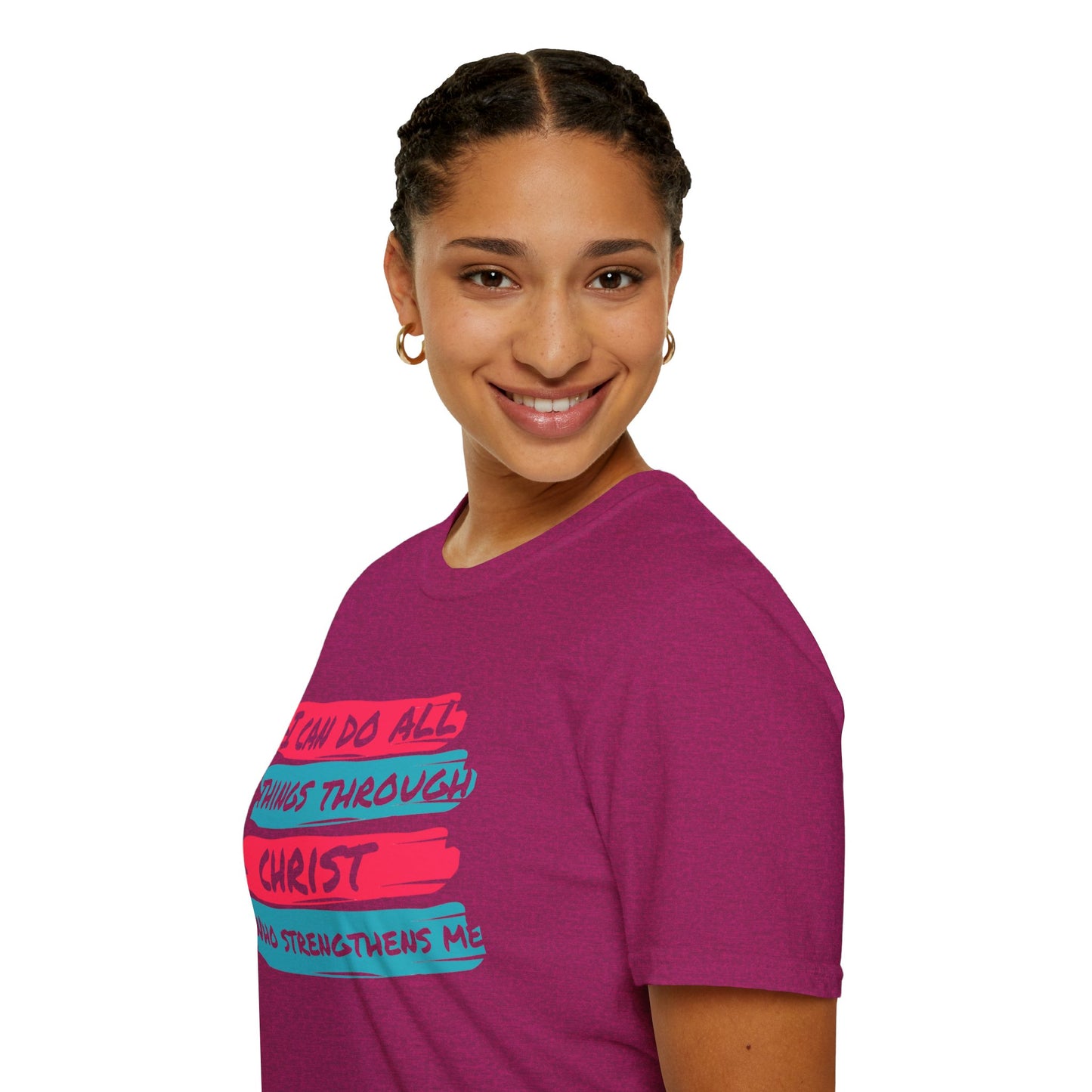 Unisex Softstyle T-Shirt - All things through Christ