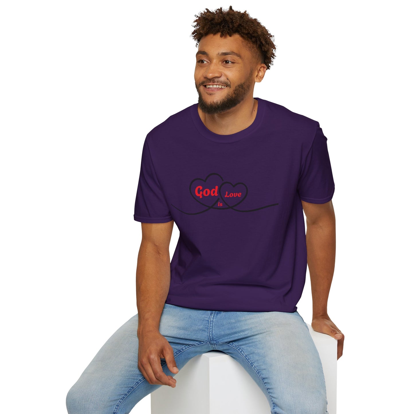 Unisex Softstyle T-Shirt - God is Love