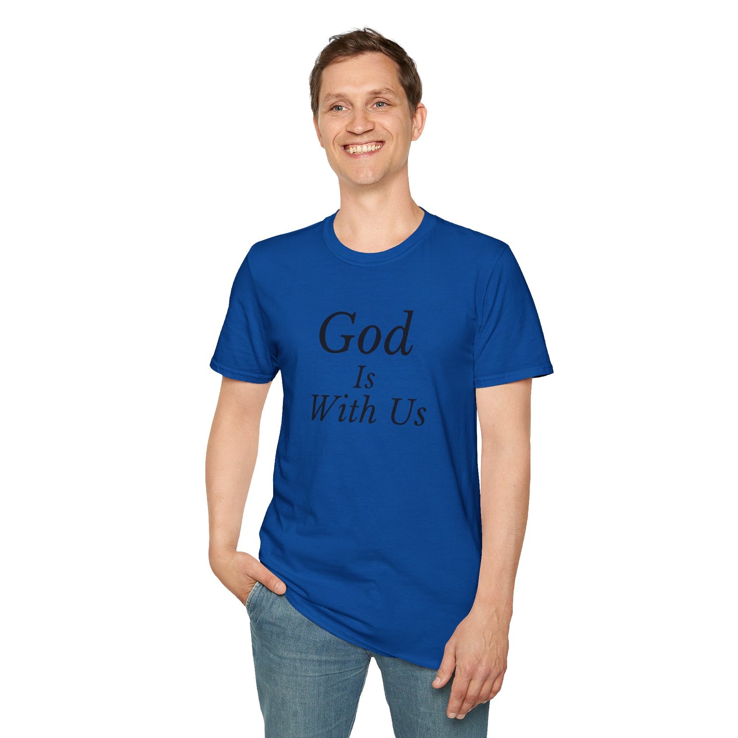 Unisex Softstyle T-Shirt - God is with us