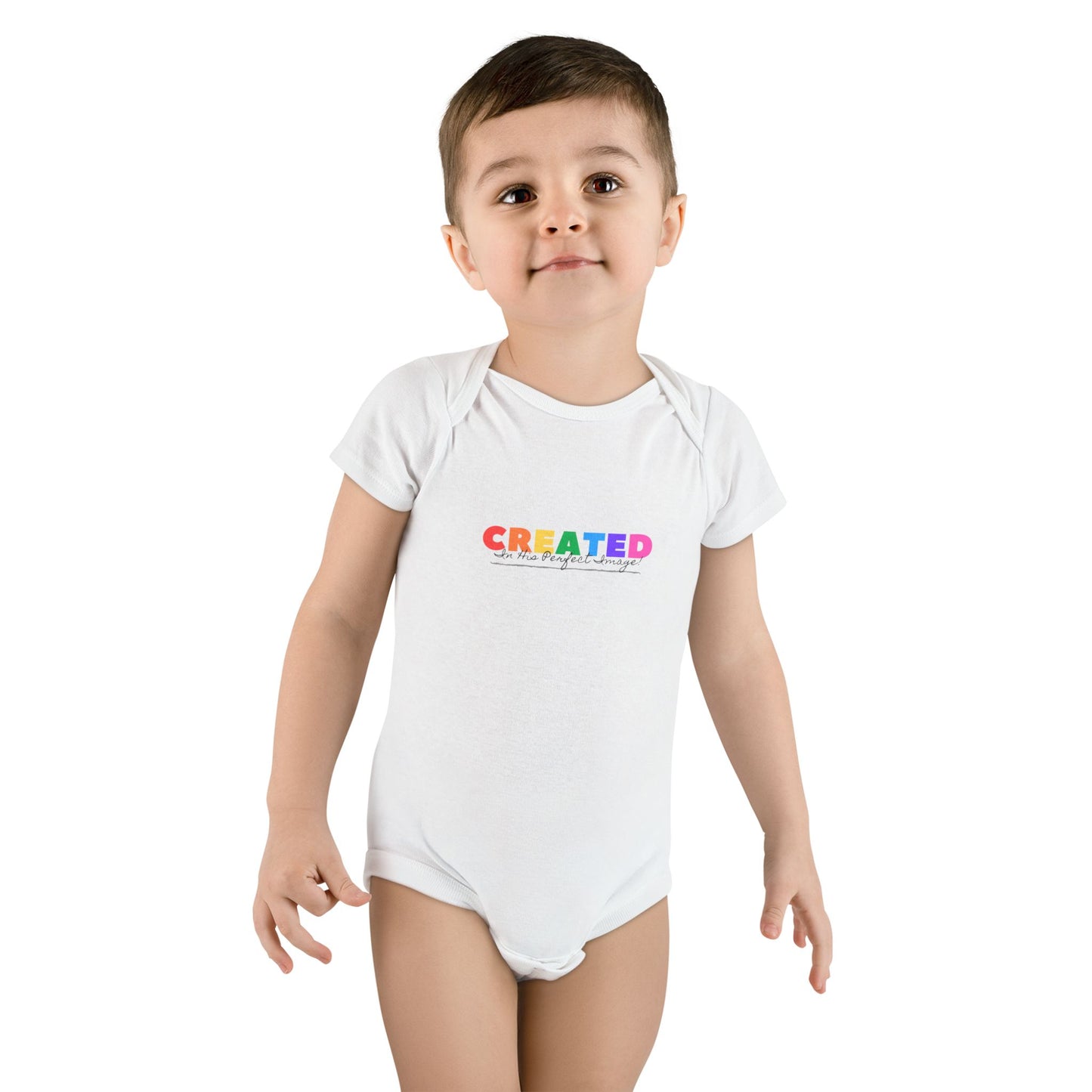 Baby Short Sleeve Onesie® - Created
