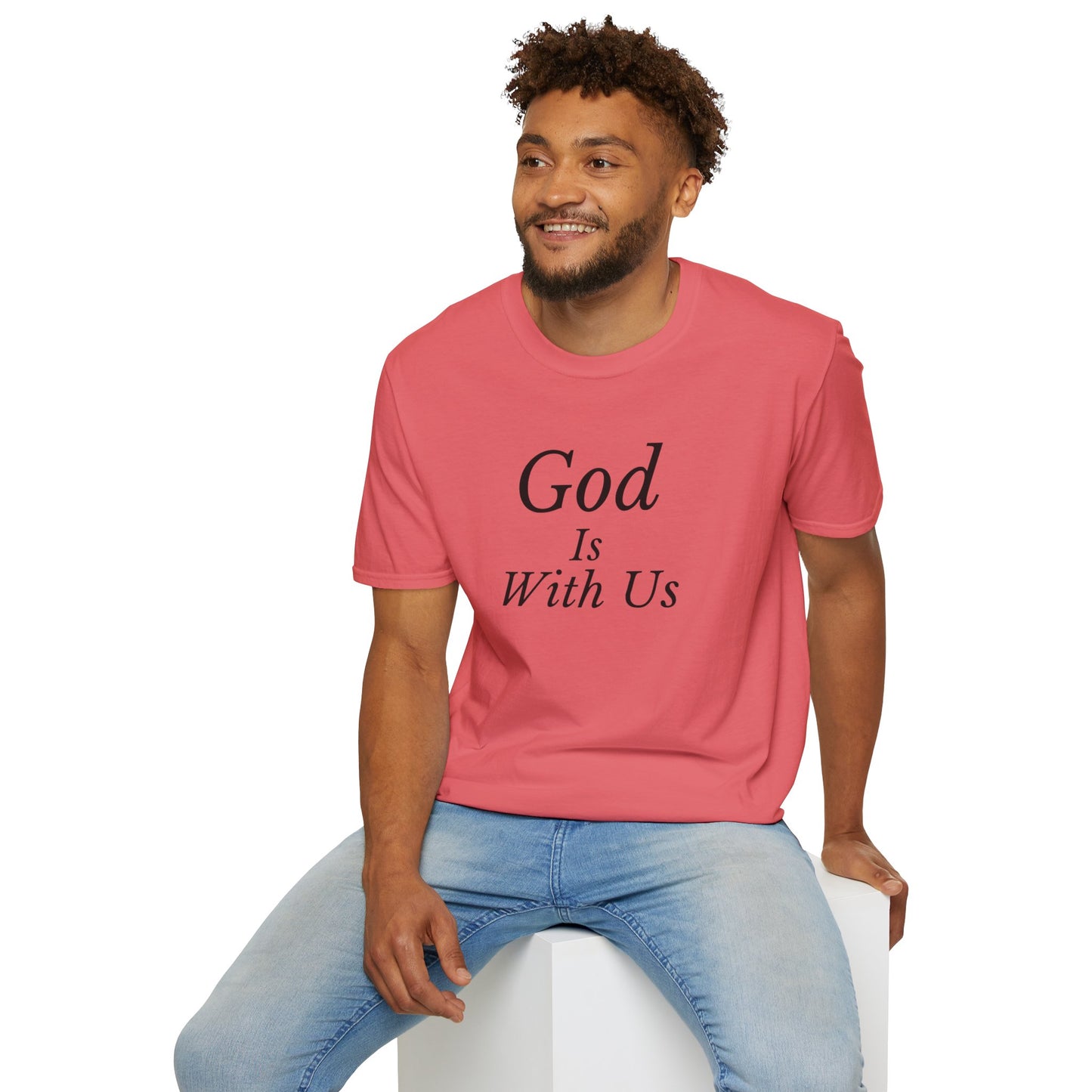 Unisex Softstyle T-Shirt - God is with us