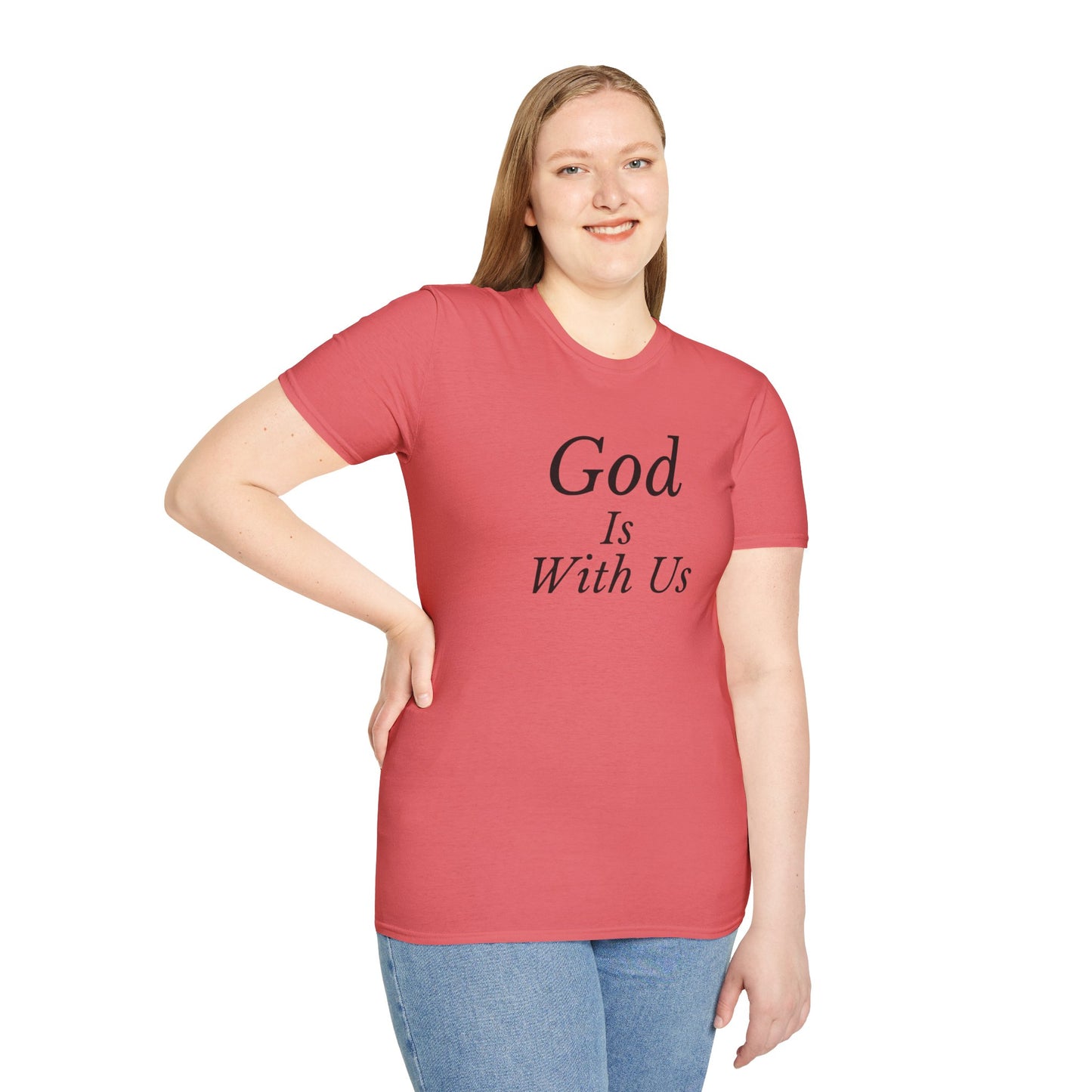 Unisex Softstyle T-Shirt - God is with us
