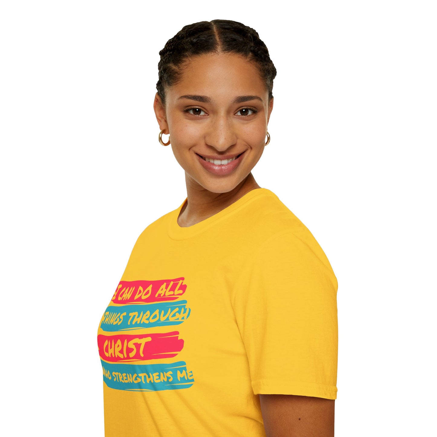 Unisex Softstyle T-Shirt - All things through Christ