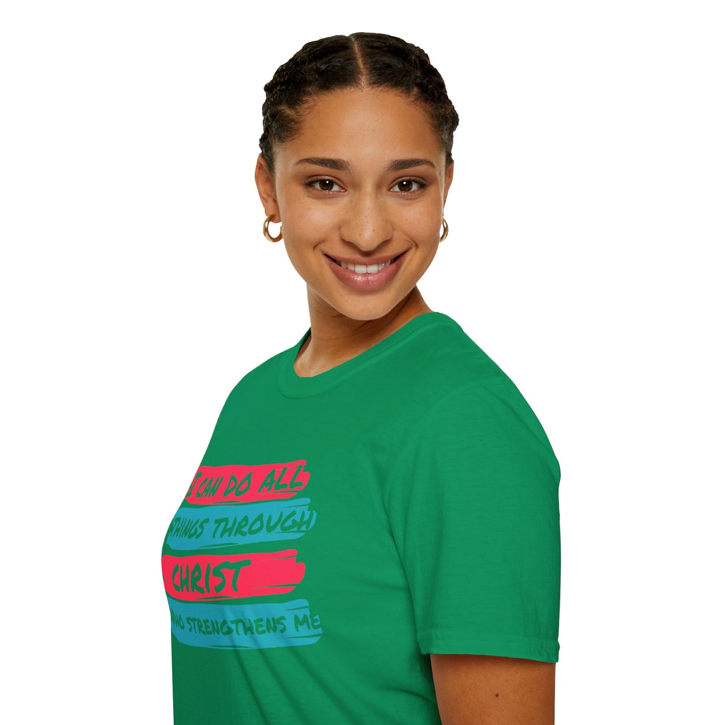 Unisex Softstyle T-Shirt - All things through Christ