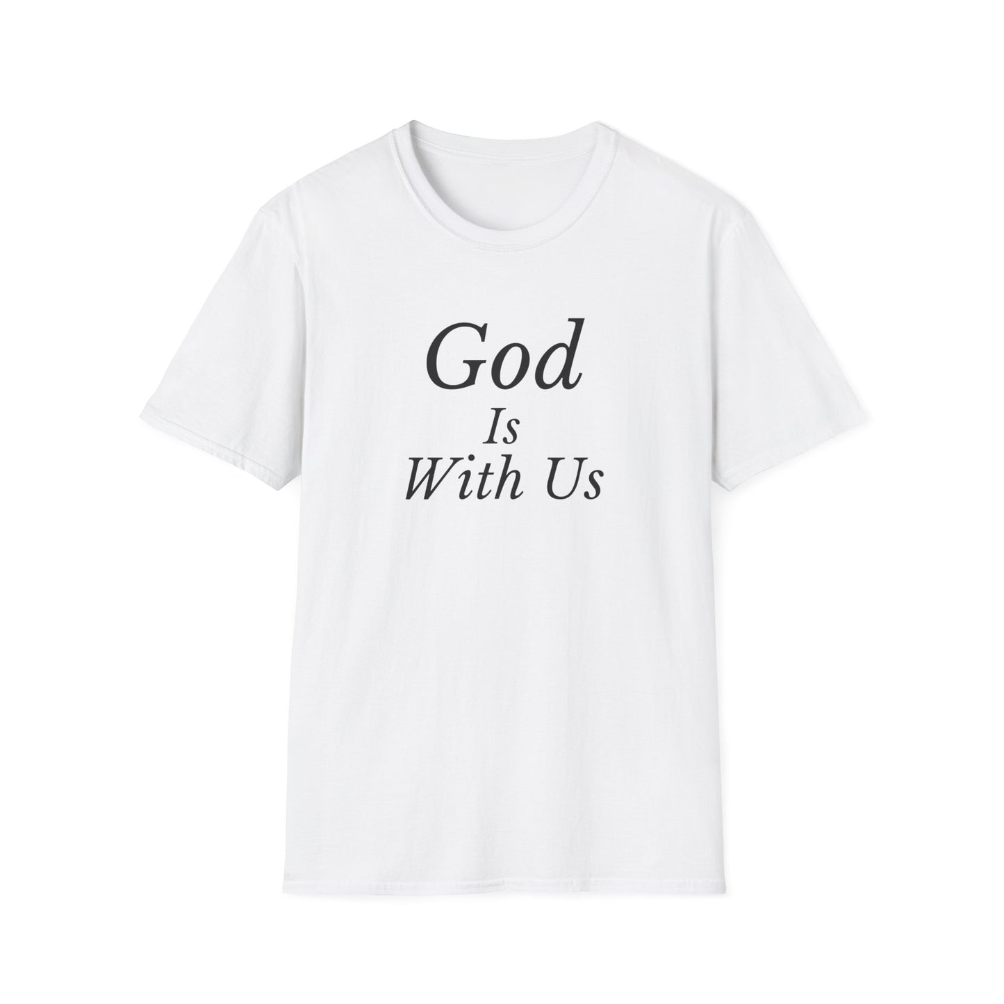 Unisex Softstyle T-Shirt - God is with us