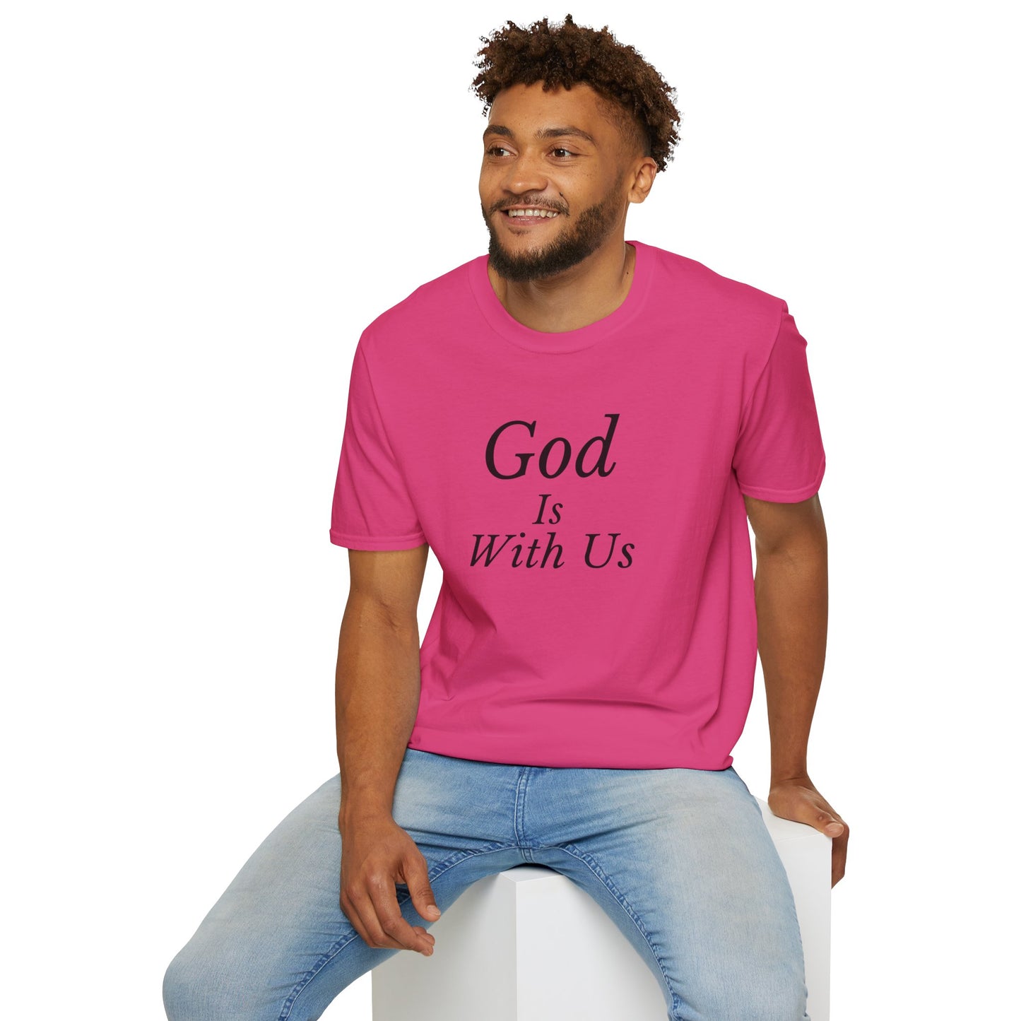 Unisex Softstyle T-Shirt - God is with us