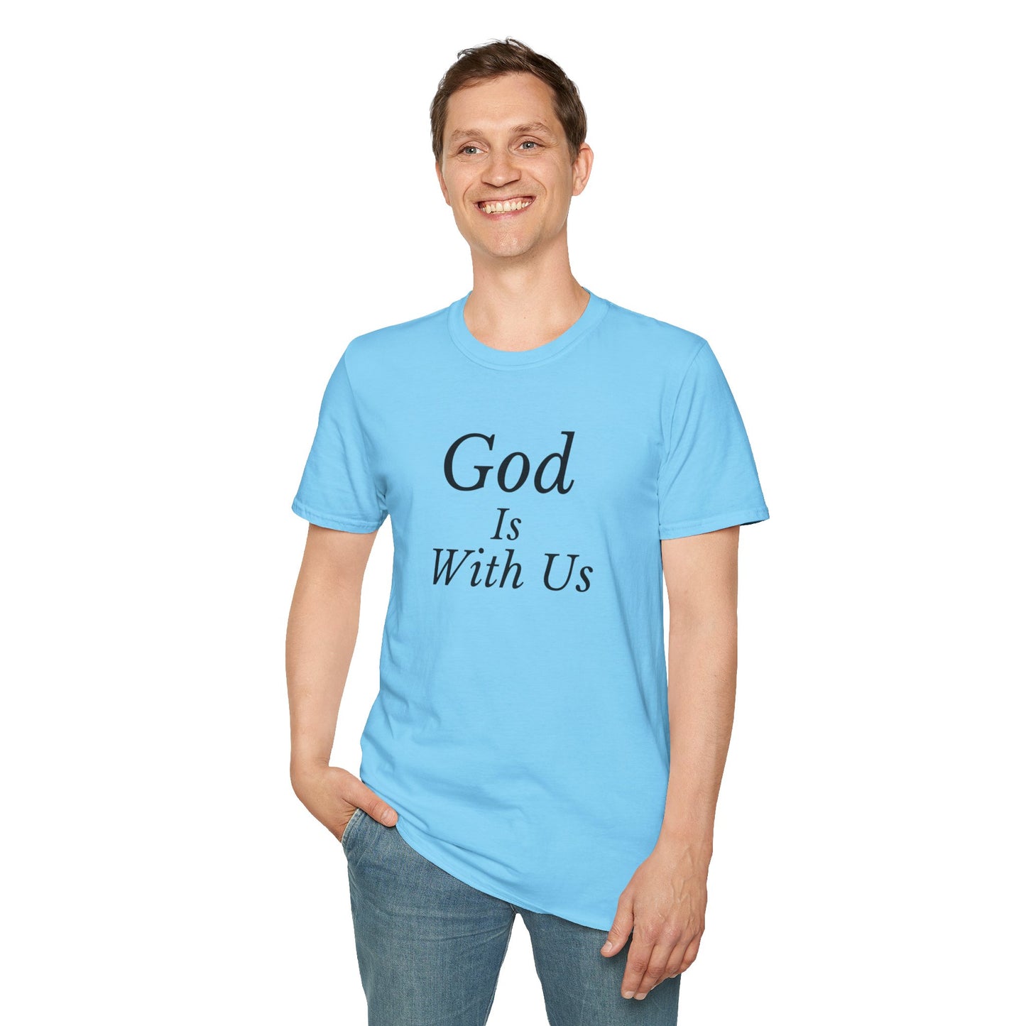 Unisex Softstyle T-Shirt - God is with us
