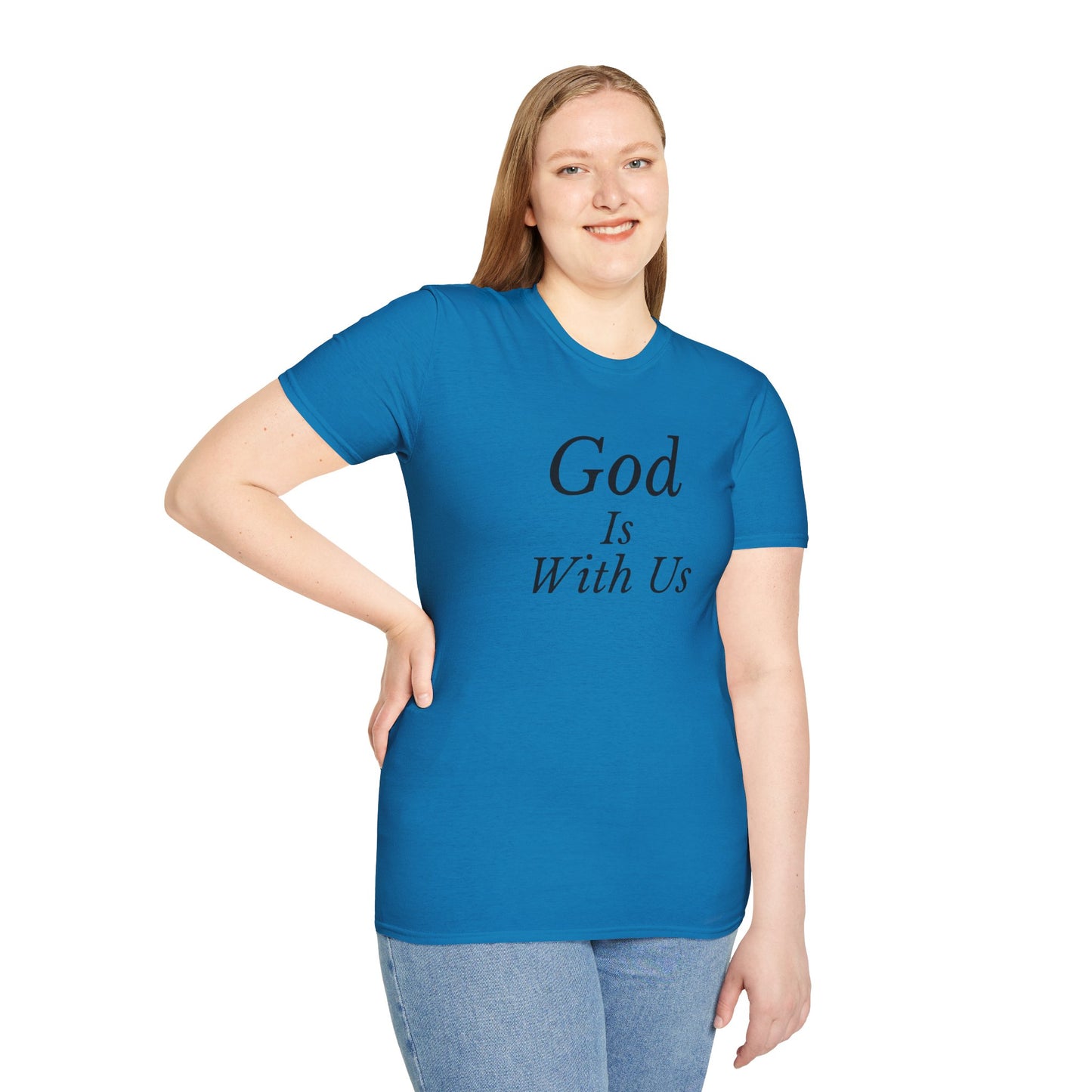 Unisex Softstyle T-Shirt - God is with us