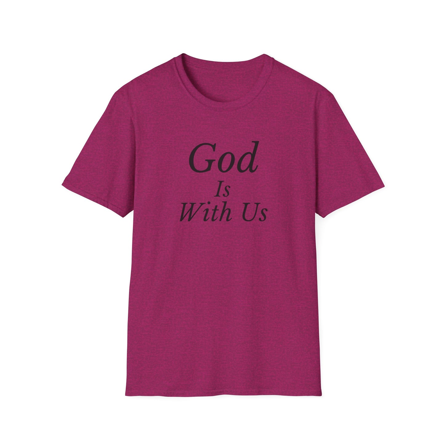 Unisex Softstyle T-Shirt - God is with us