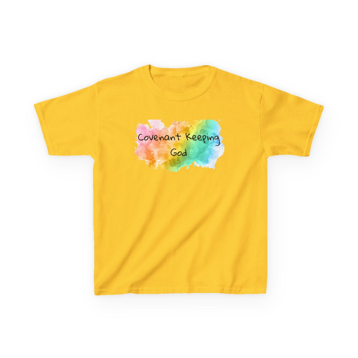 Kids Heavy Cotton™ Tee - Covenant keeping God