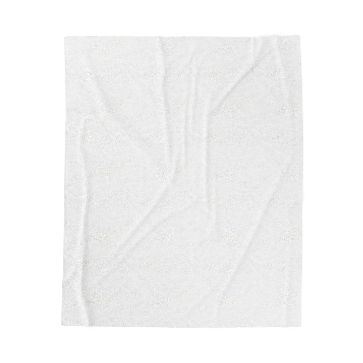 Velveteen Plush Blanket - Faith Moves Mountains