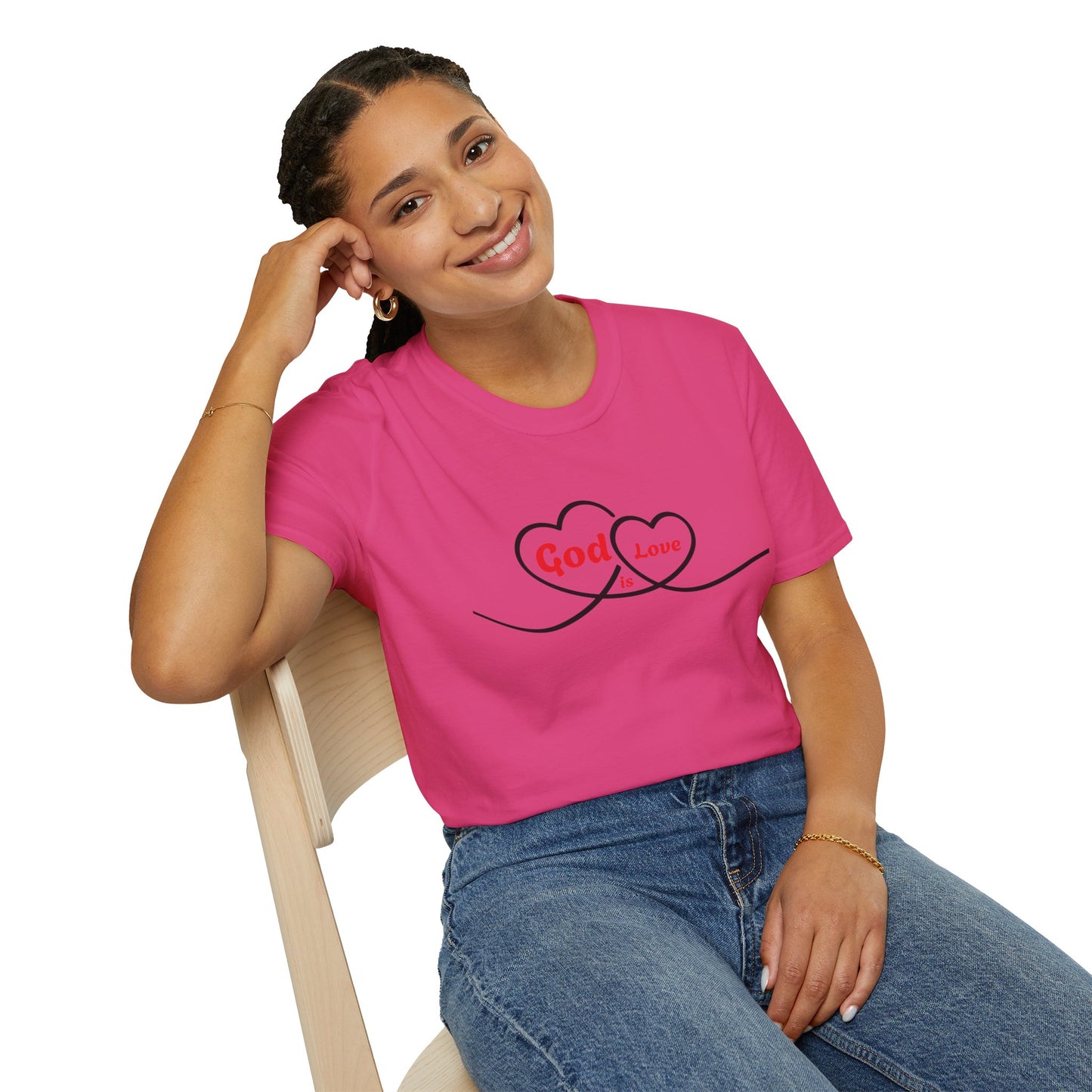 Unisex Softstyle T-Shirt - God is Love