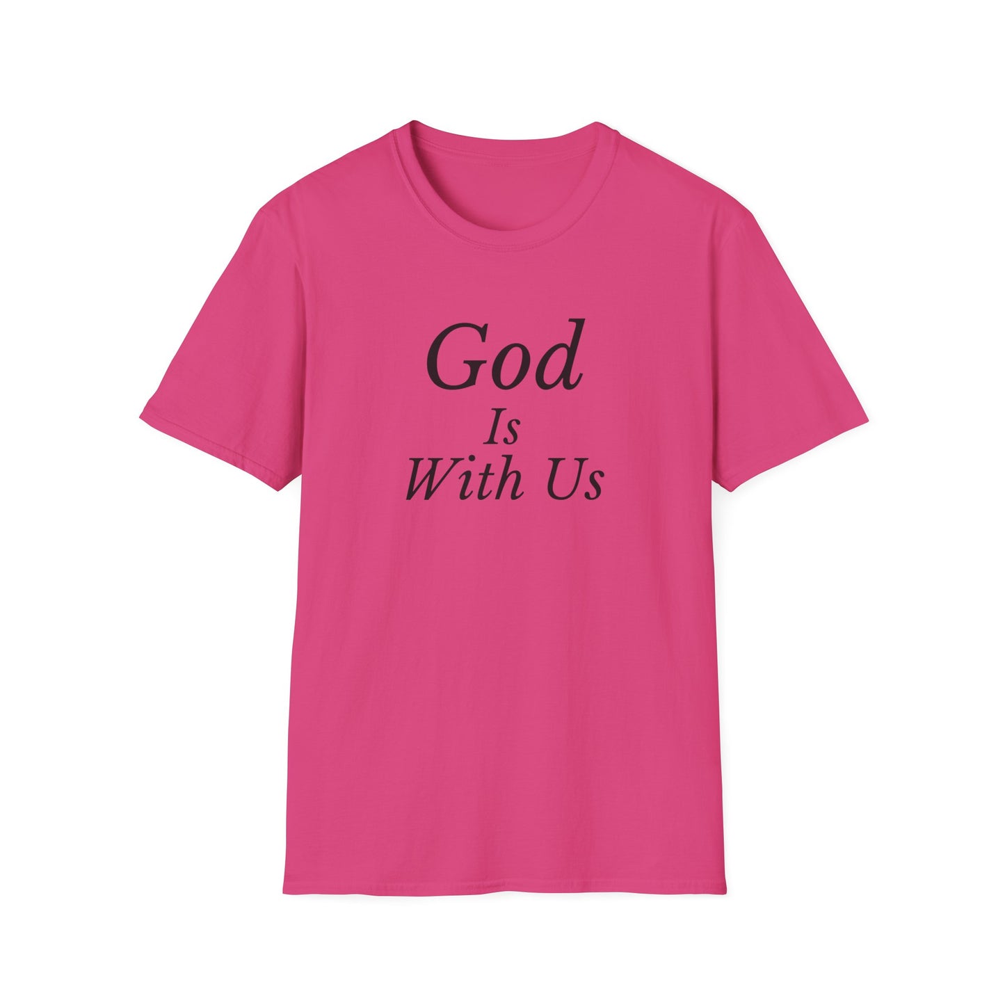 Unisex Softstyle T-Shirt - God is with us