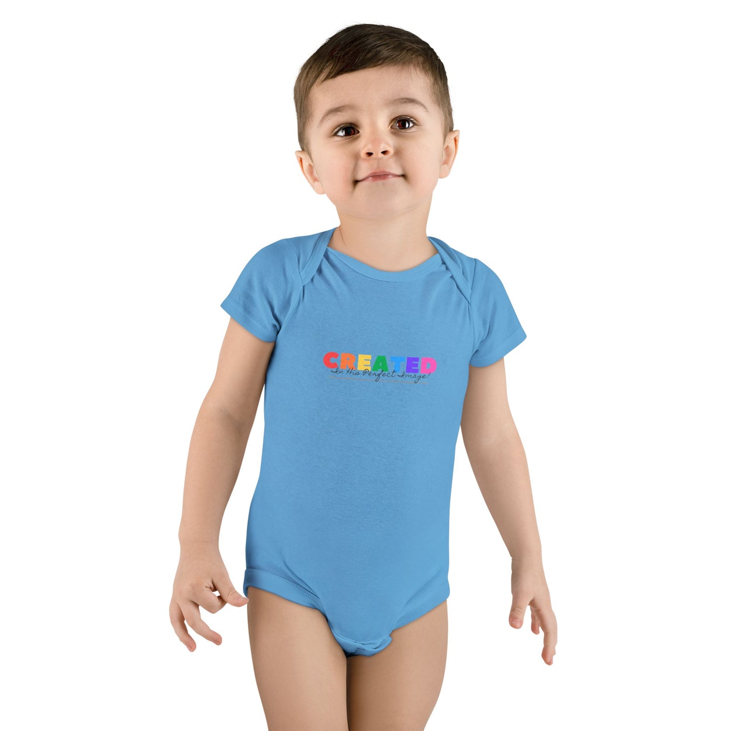 Baby Short Sleeve Onesie® - Created