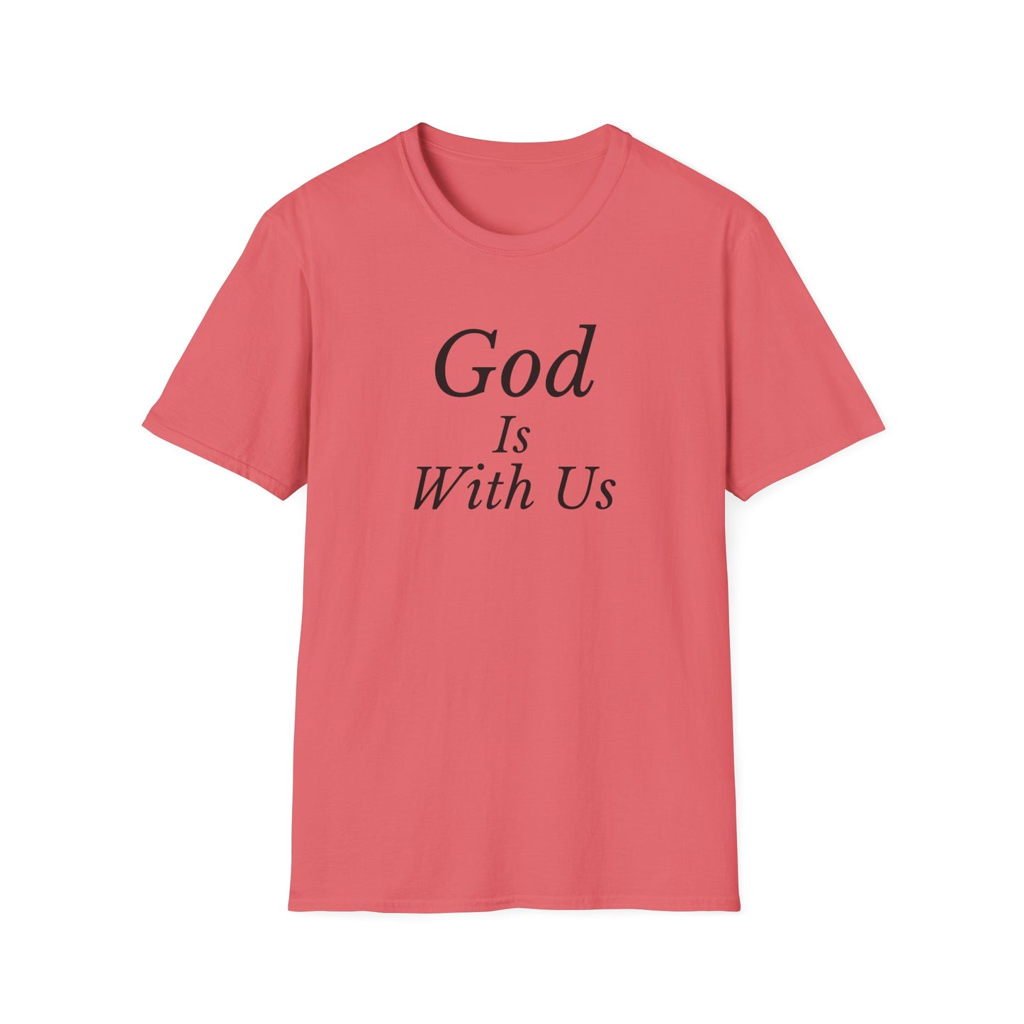 Unisex Softstyle T-Shirt - God is with us