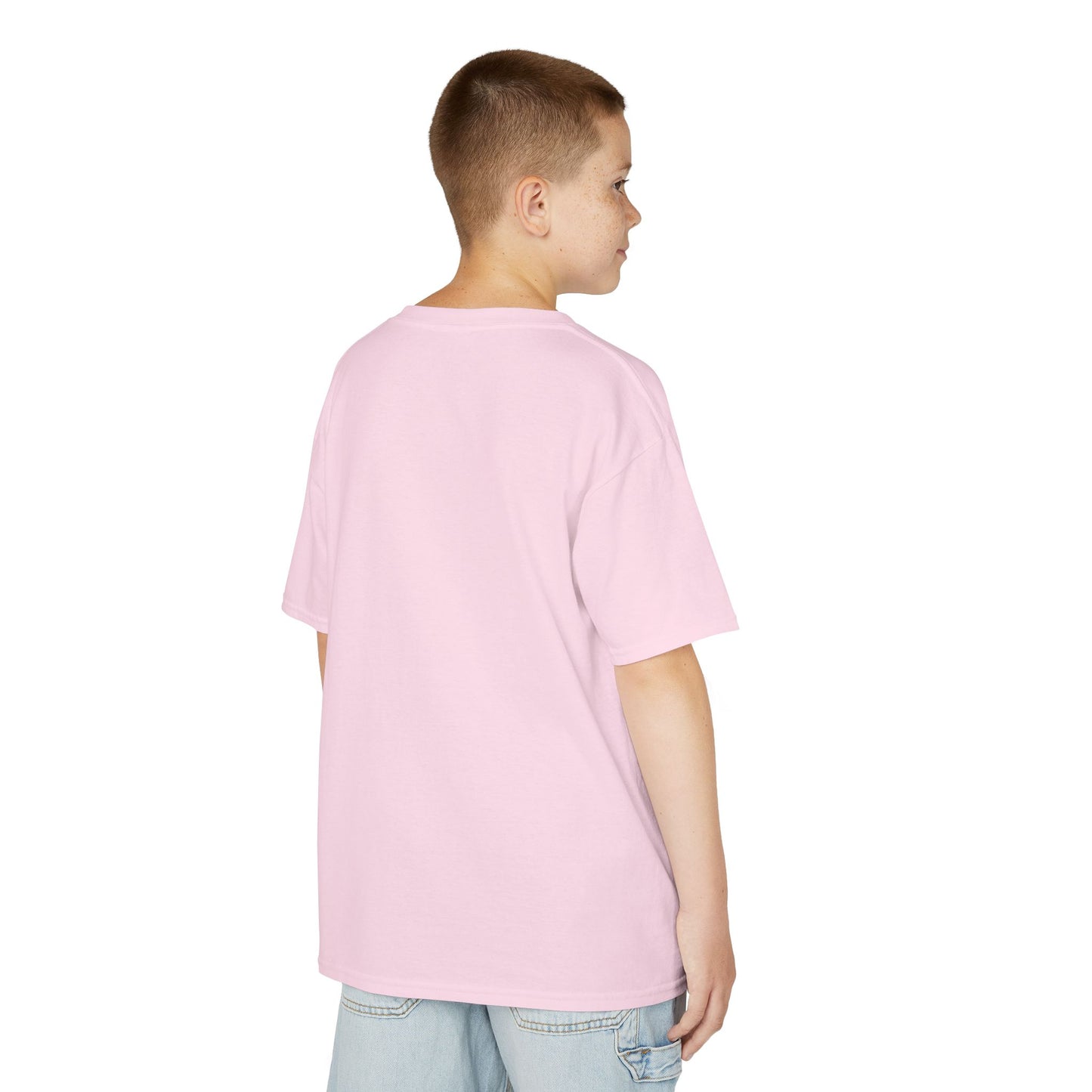 Kids Heavy Cotton™ Tee - On fire for God