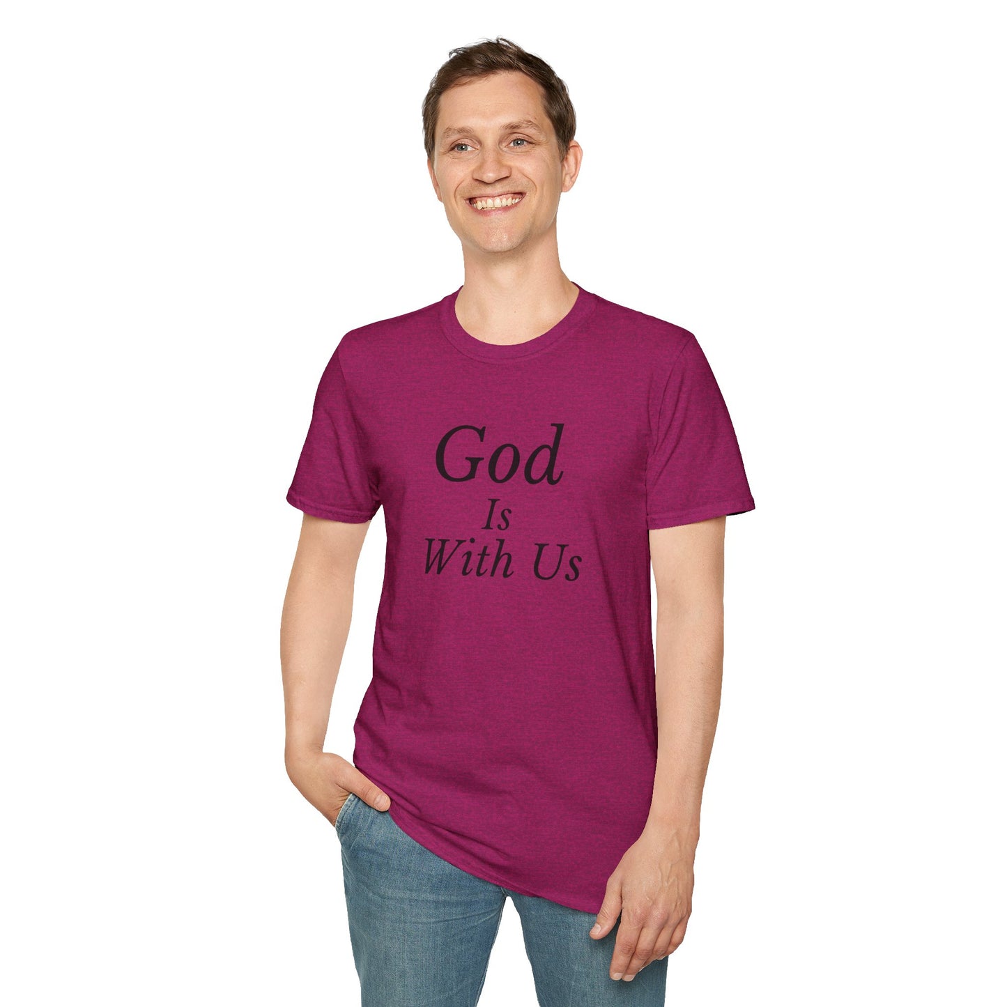 Unisex Softstyle T-Shirt - God is with us