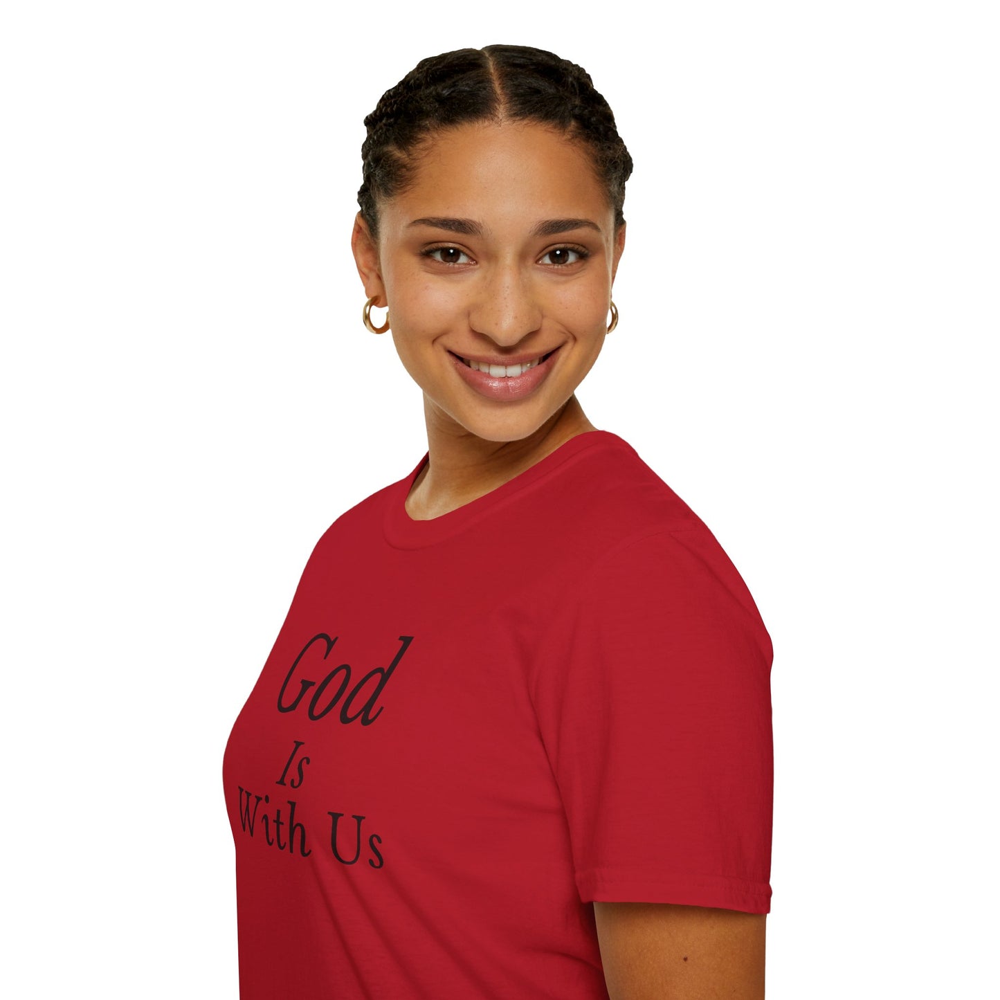 Unisex Softstyle T-Shirt - God is with us