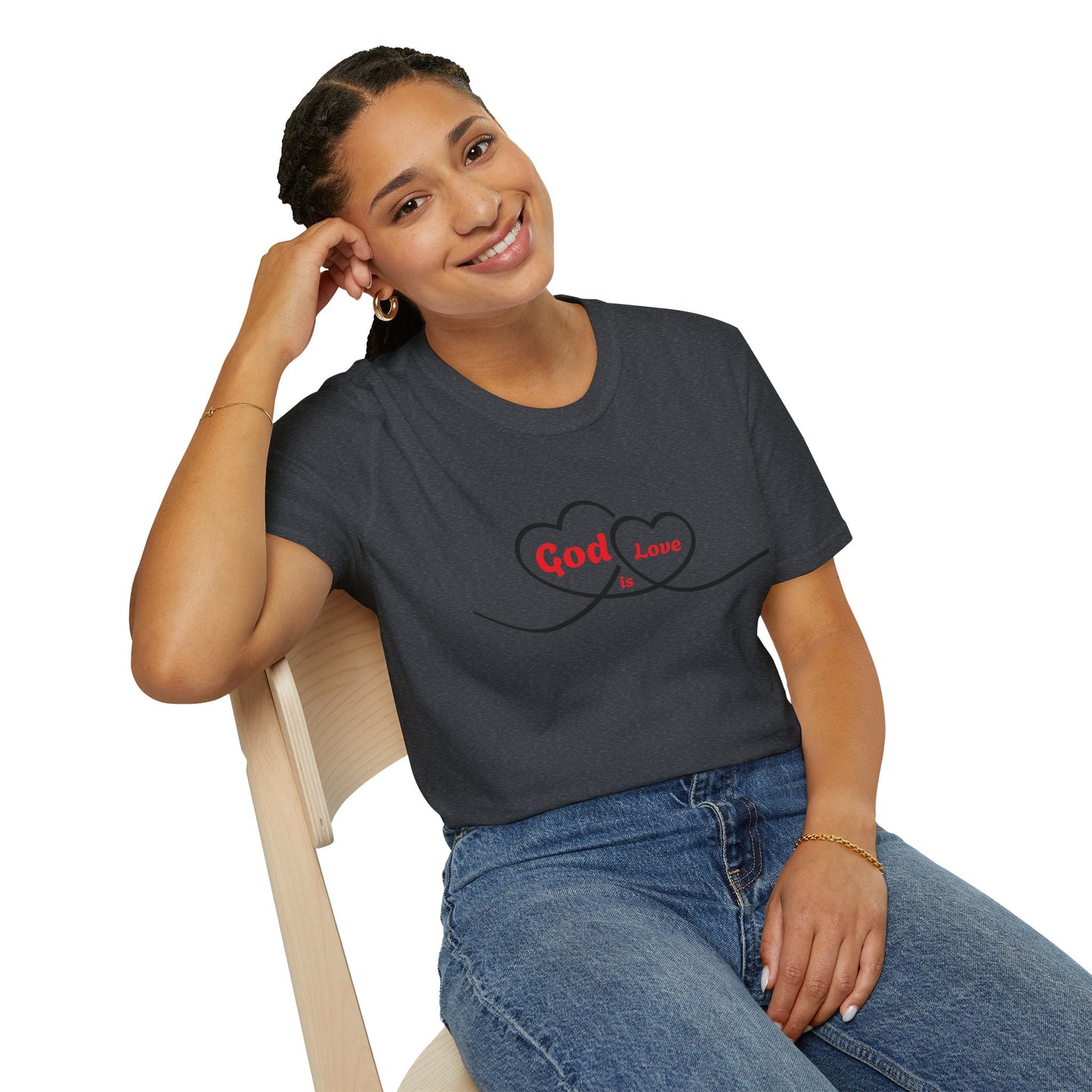 Unisex Softstyle T-Shirt - God is Love
