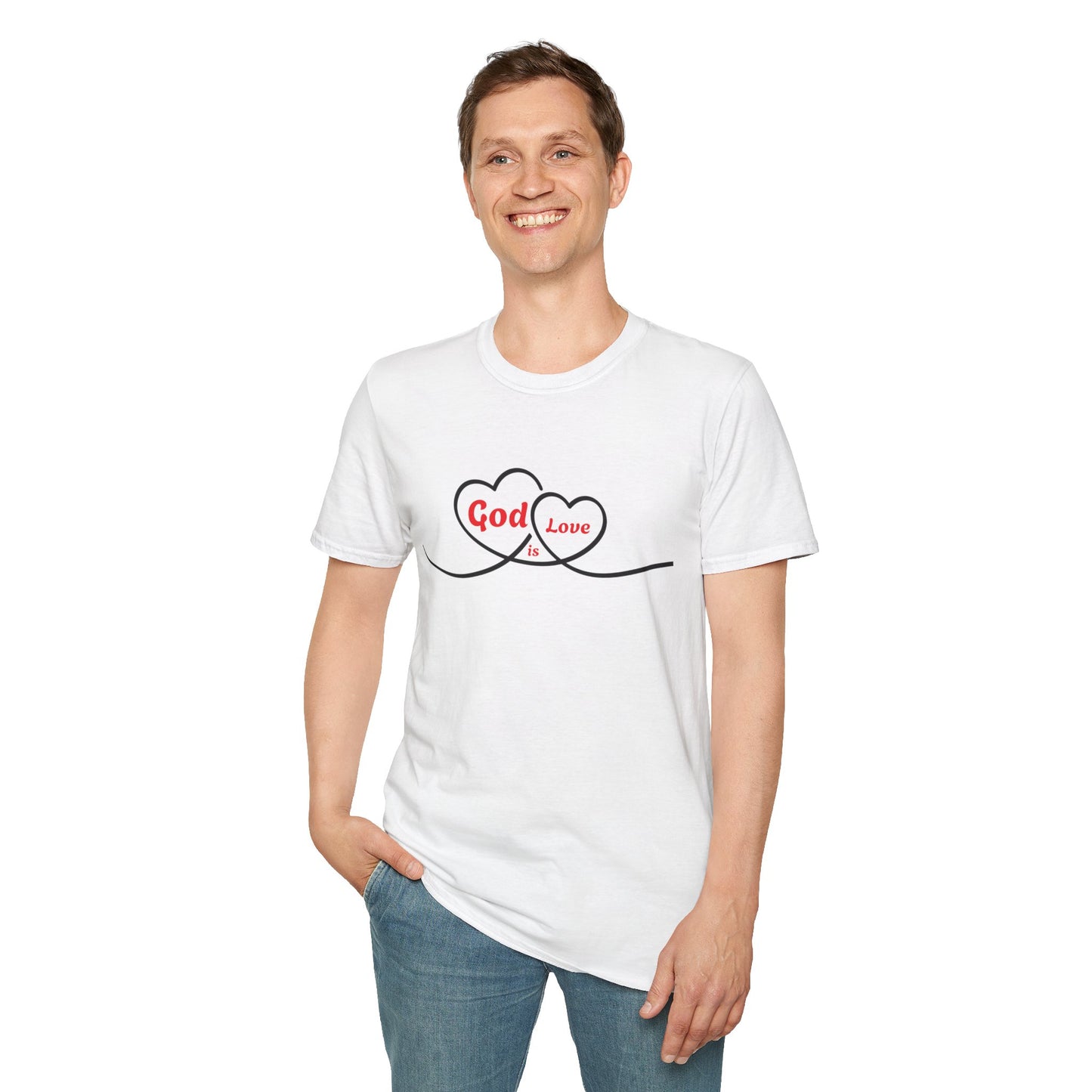 Unisex Softstyle T-Shirt - God is Love