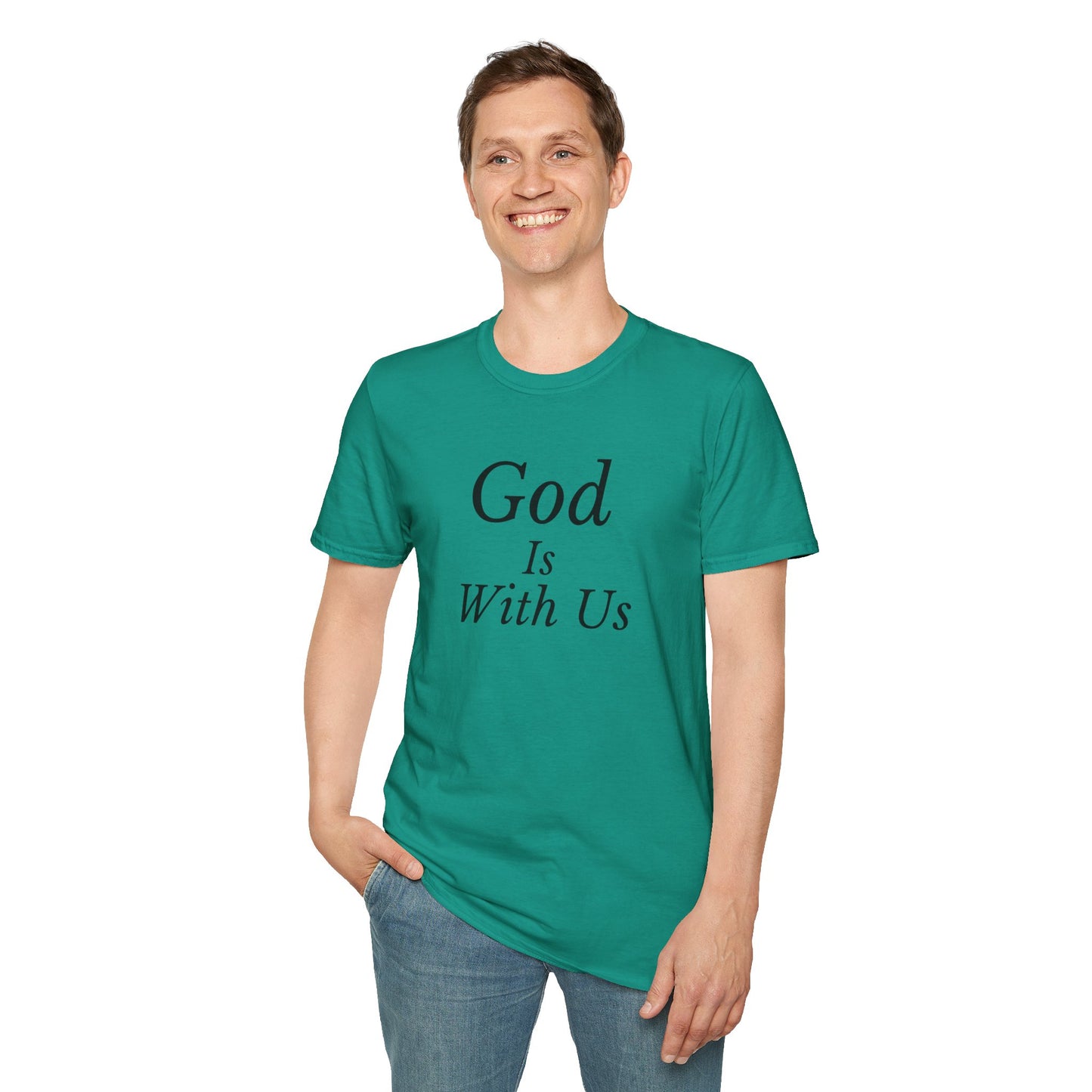 Unisex Softstyle T-Shirt - God is with us