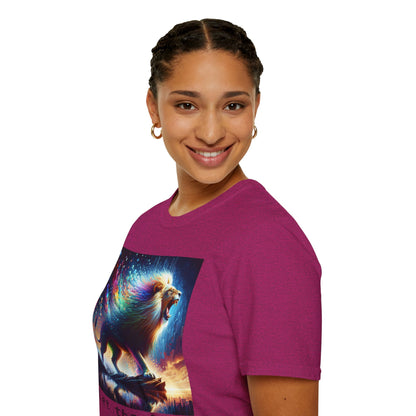 Unisex Softstyle T-Shirt - Lion roar