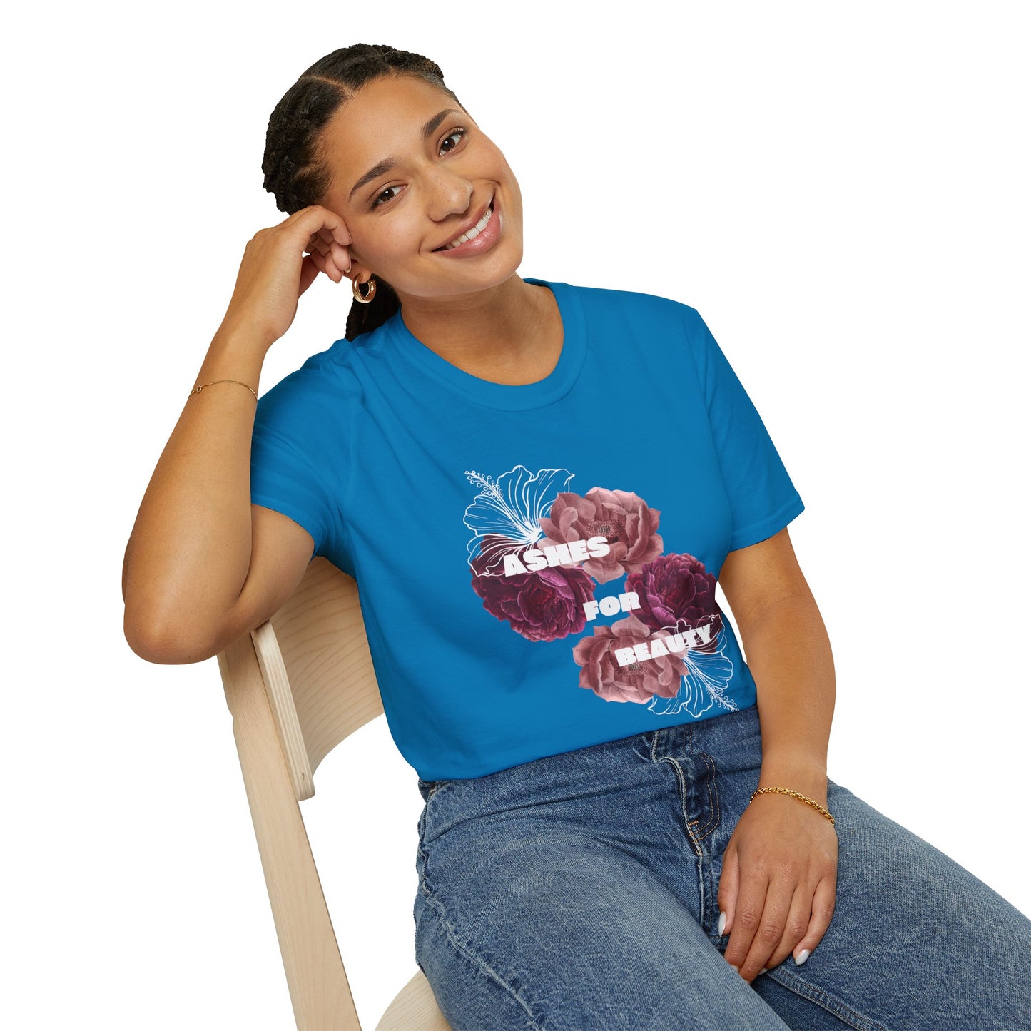 Unisex Softstyle T-Shirt - Ashes for beauty