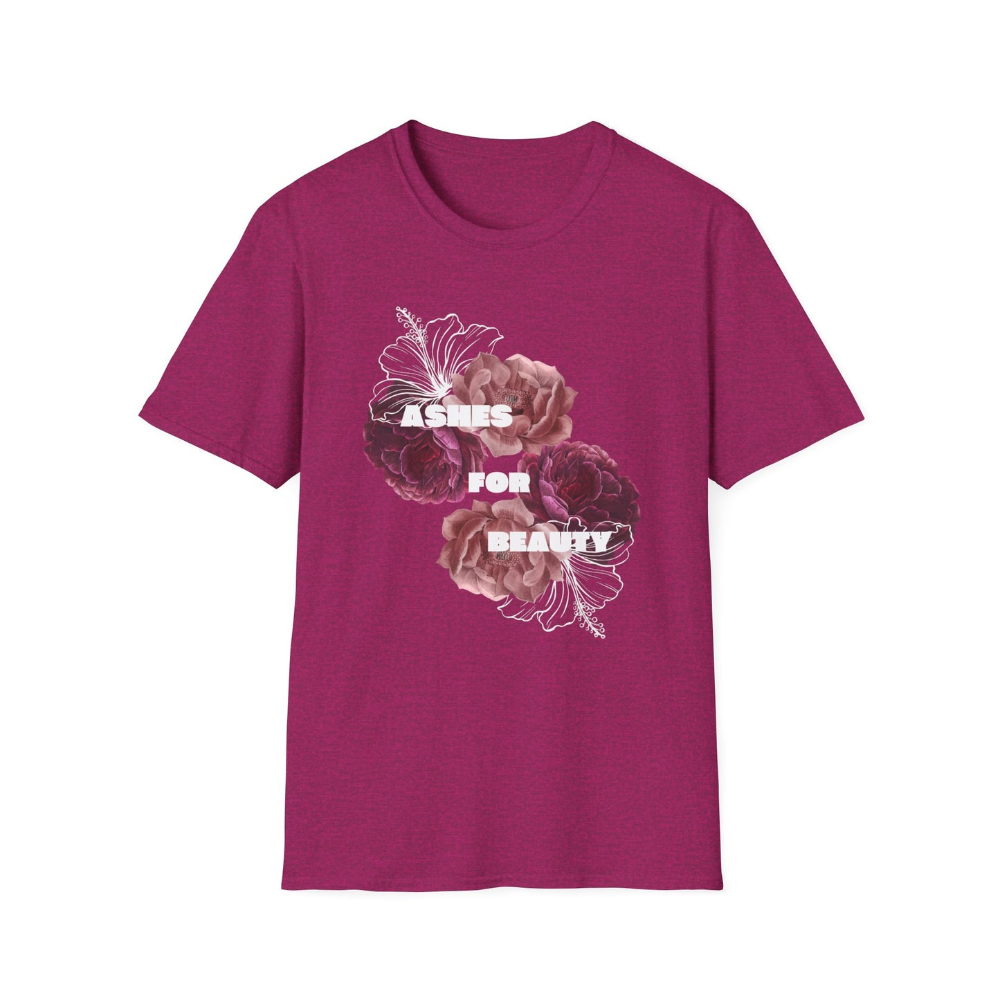 Unisex Softstyle T-Shirt - Ashes for beauty