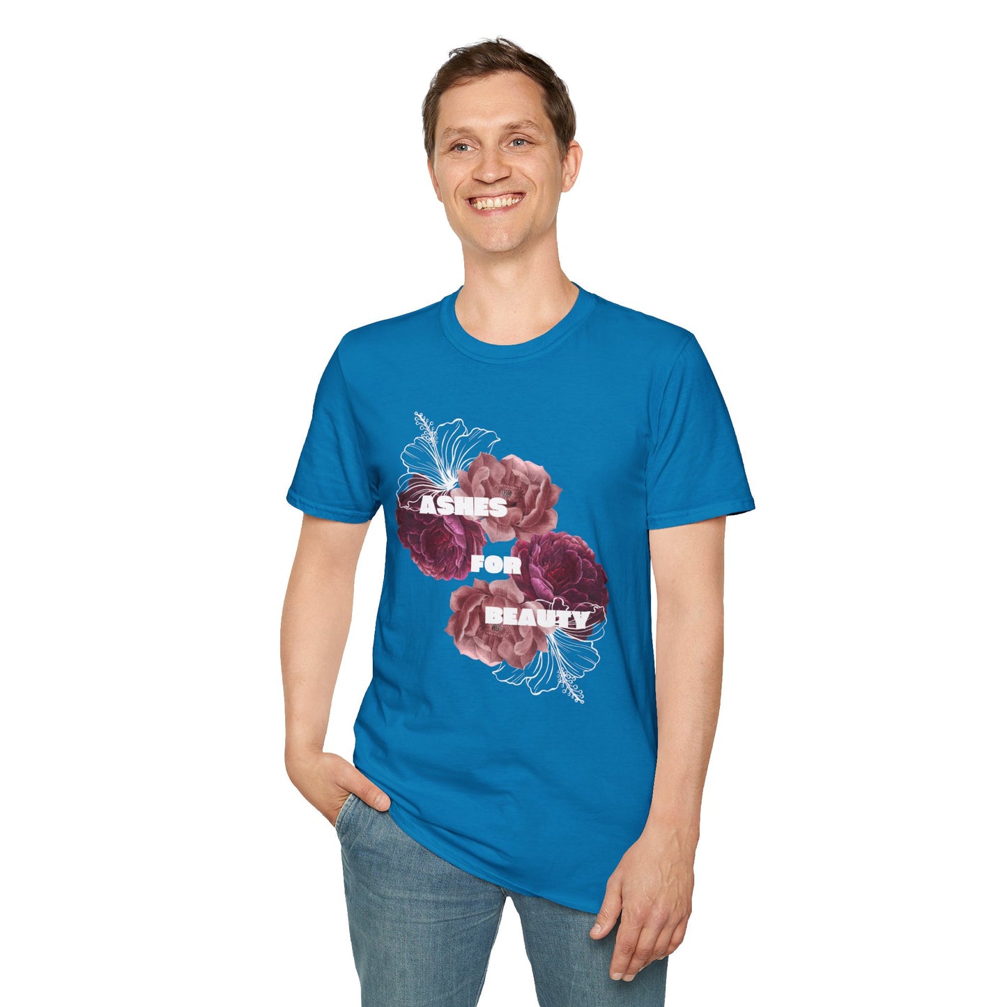 Unisex Softstyle T-Shirt - Ashes for beauty