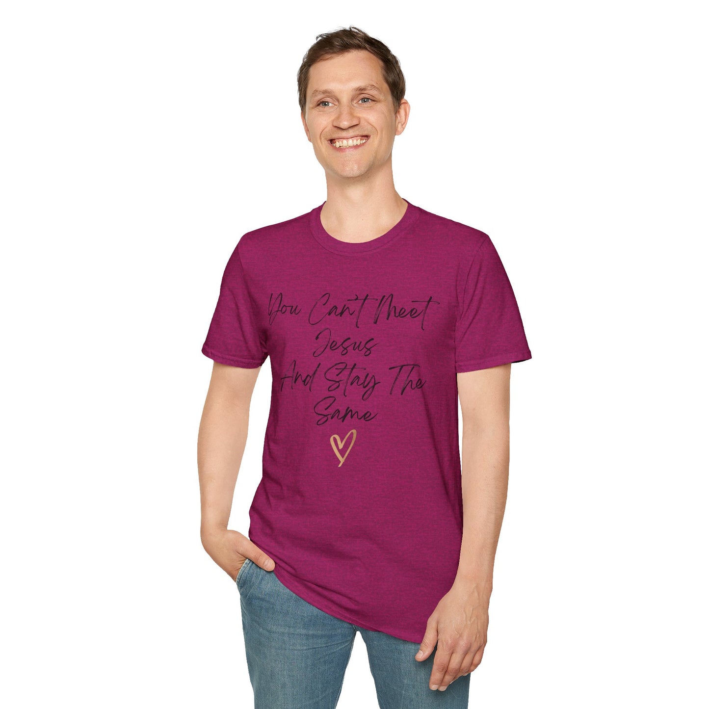 Unisex Softstyle T-Shirt - Meet Jesus