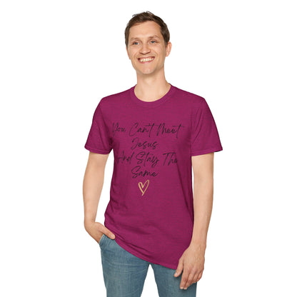 Unisex Softstyle T-Shirt - Meet Jesus