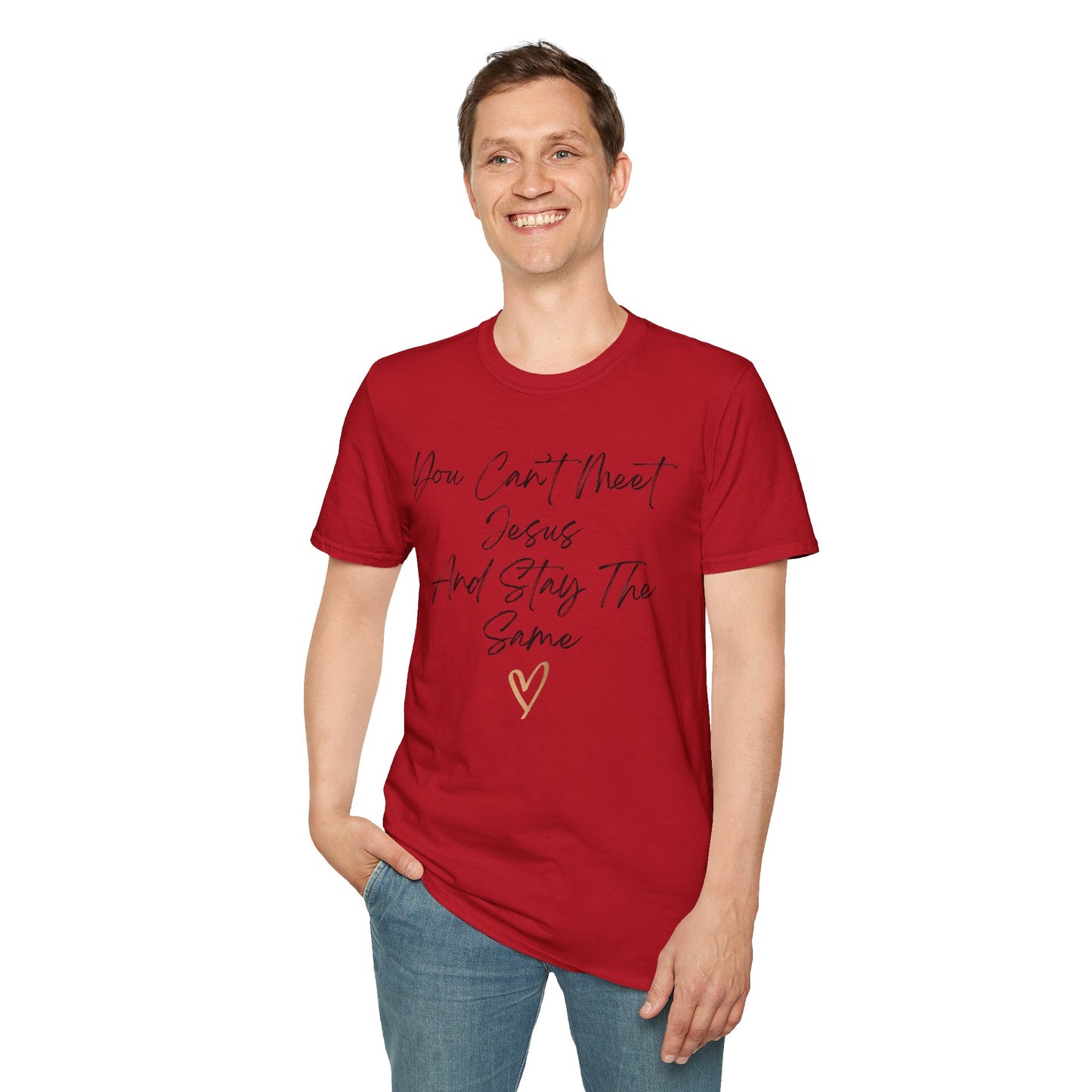 Unisex Softstyle T-Shirt - Meet Jesus