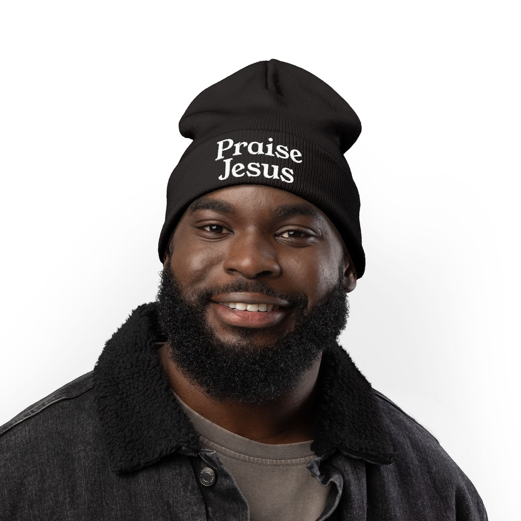 Beanie Cap - Praise Jesus