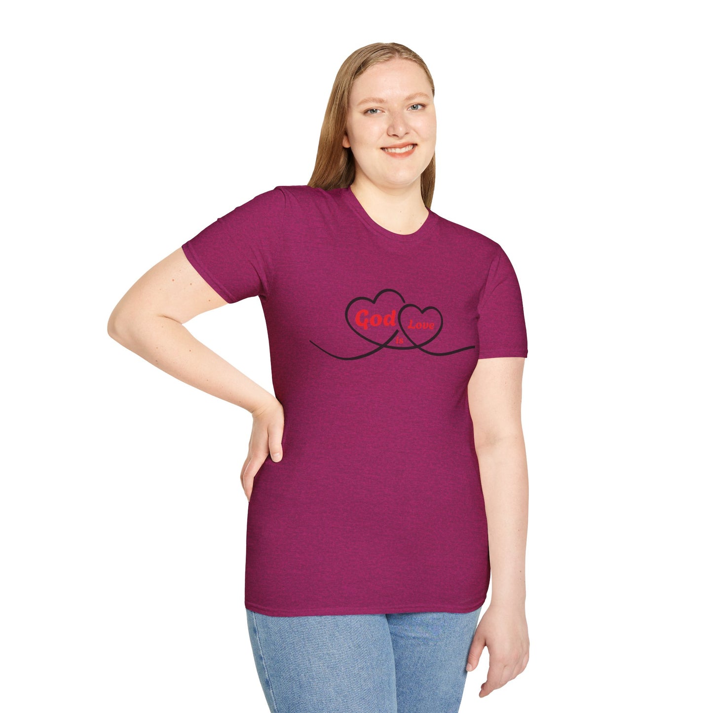 Unisex Softstyle T-Shirt - God is Love