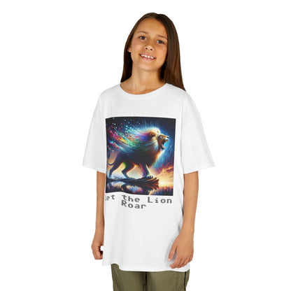 Kids Heavy Cotton™ Tee - Let the lion roar