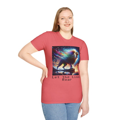 Unisex Softstyle T-Shirt - Lion roar