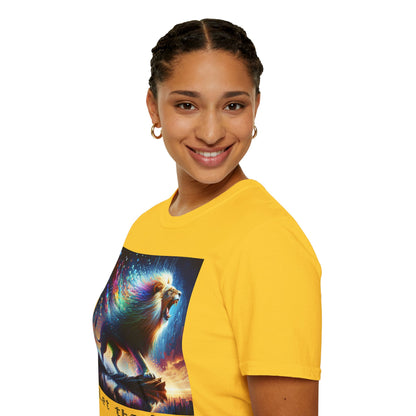 Unisex Softstyle T-Shirt - Lion roar