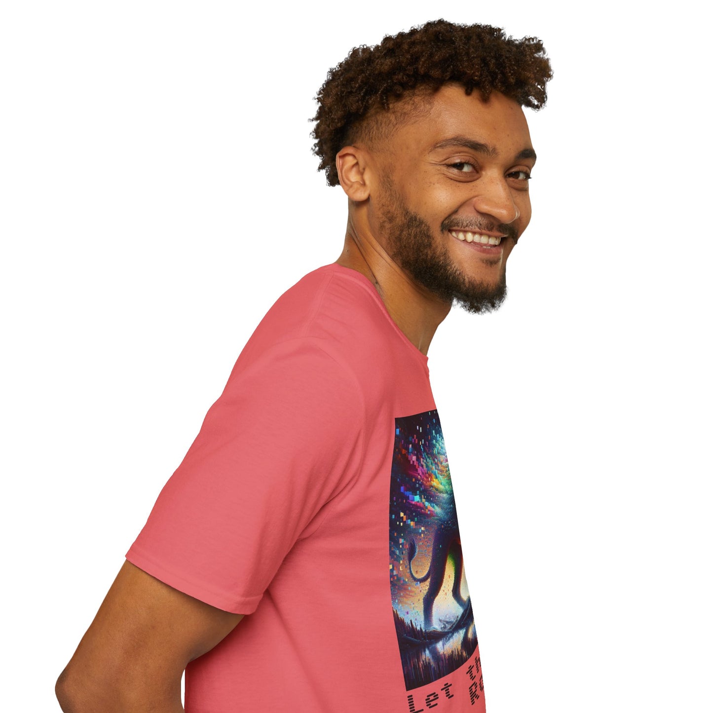 Unisex Softstyle T-Shirt - Lion roar