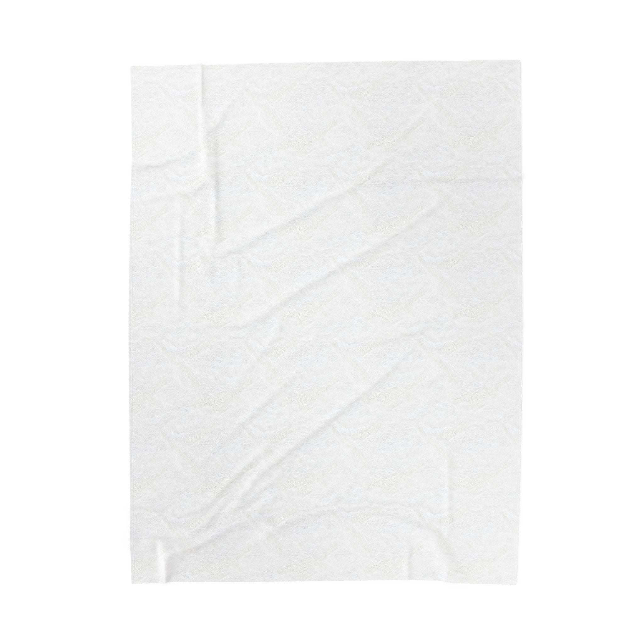 Velveteen Plush Blanket - Faith Moves Mountains