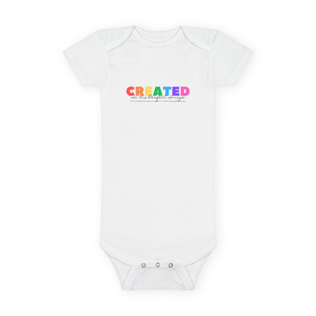 Baby Short Sleeve Onesie® - Created