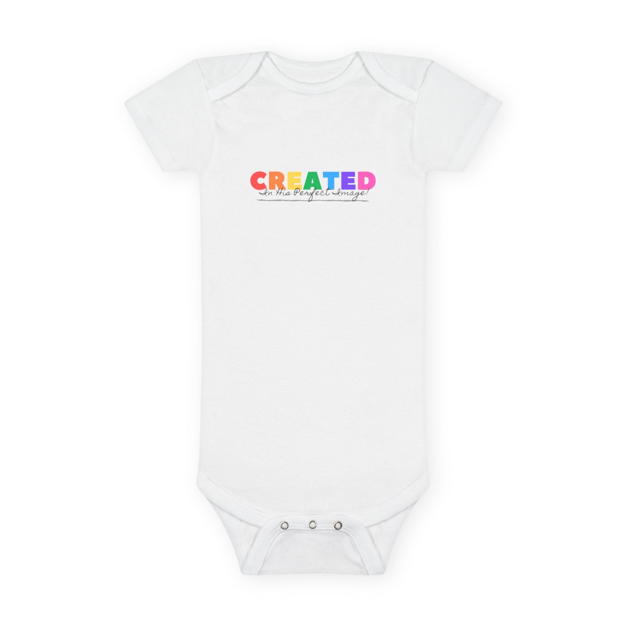 Baby Short Sleeve Onesie® - Created