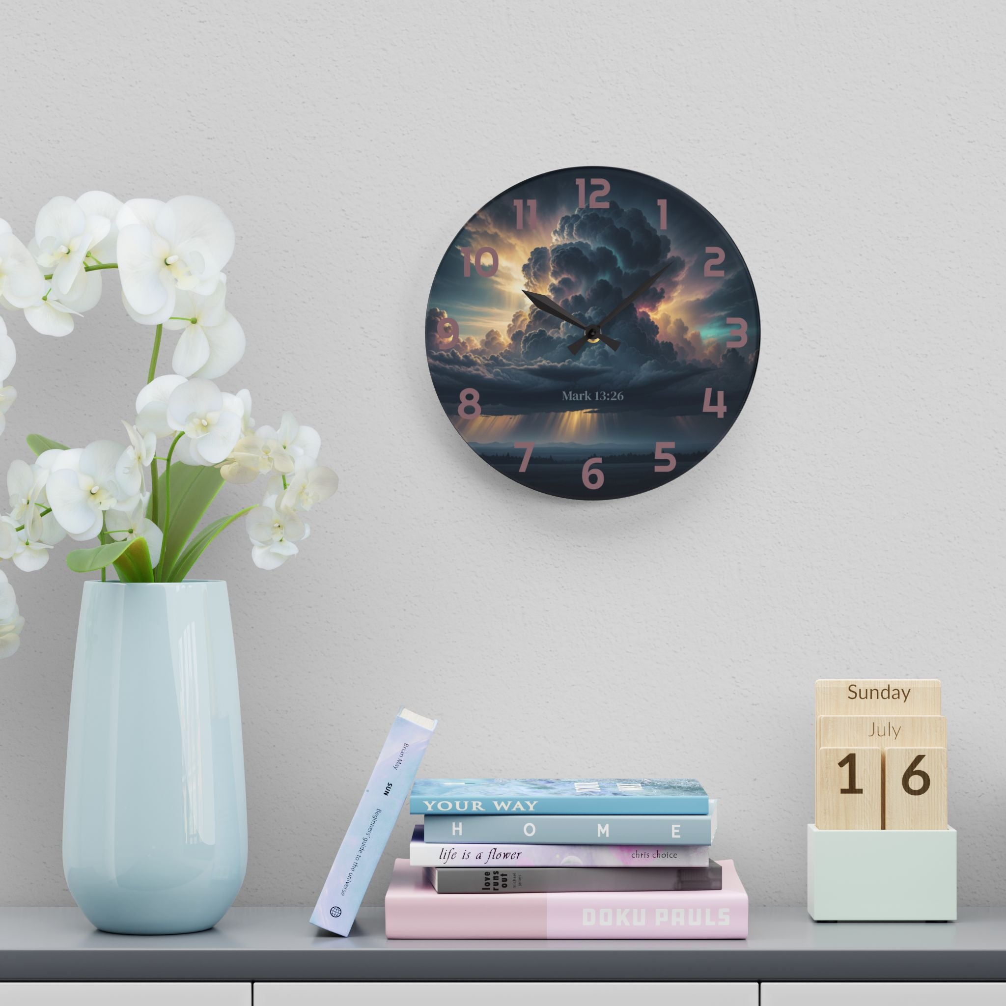 Mark 13:26 - Wall Clock