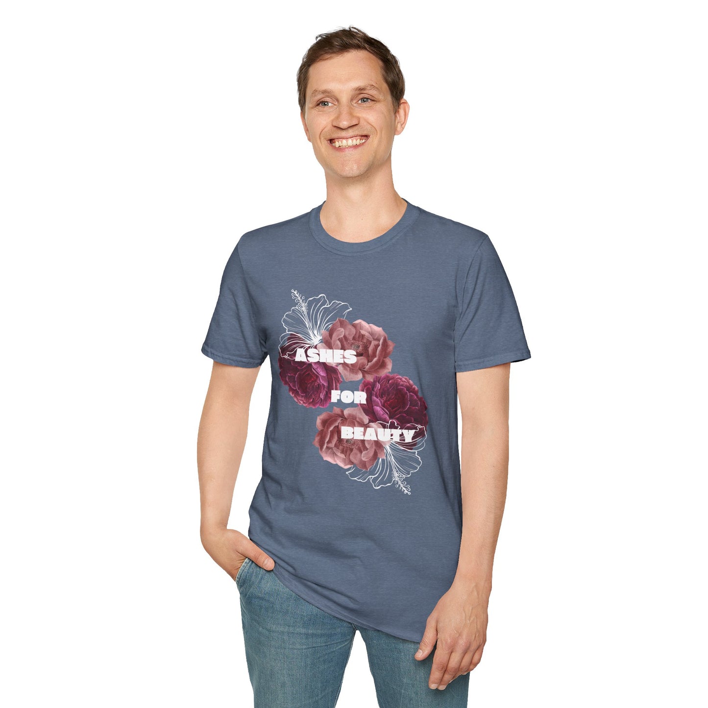 Unisex Softstyle T-Shirt - Ashes for beauty