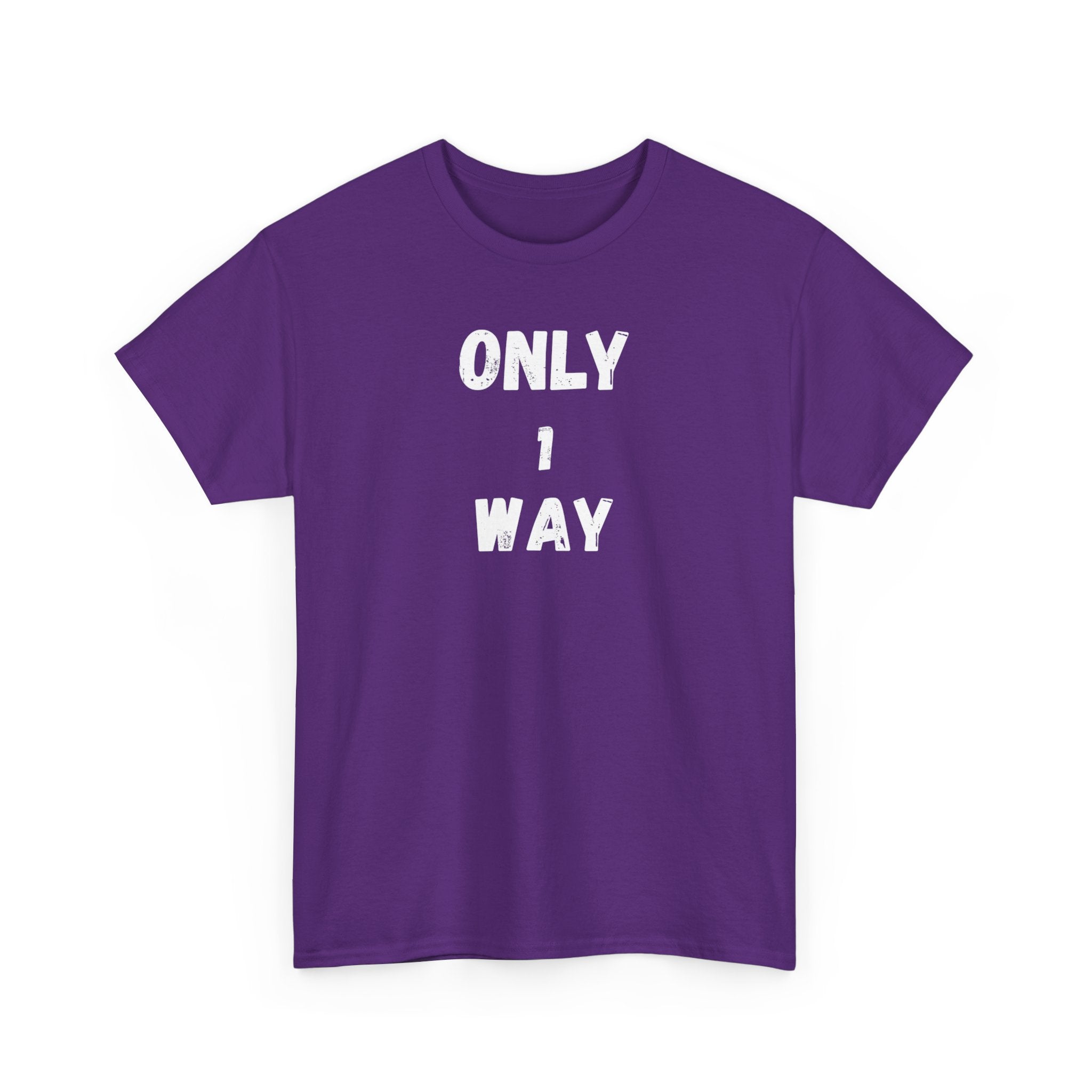 Only 1 way