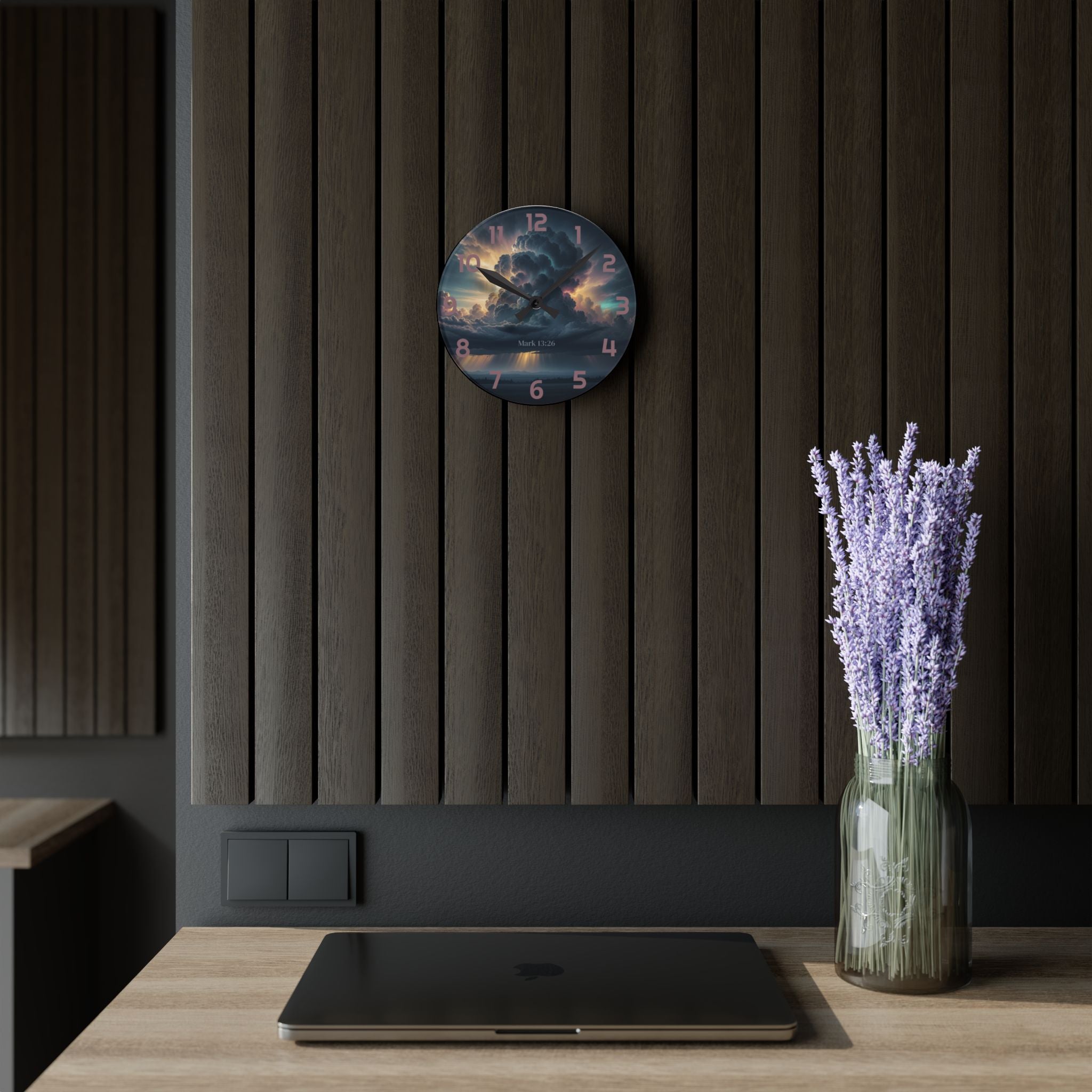 Mark 13:26 - Wall Clock