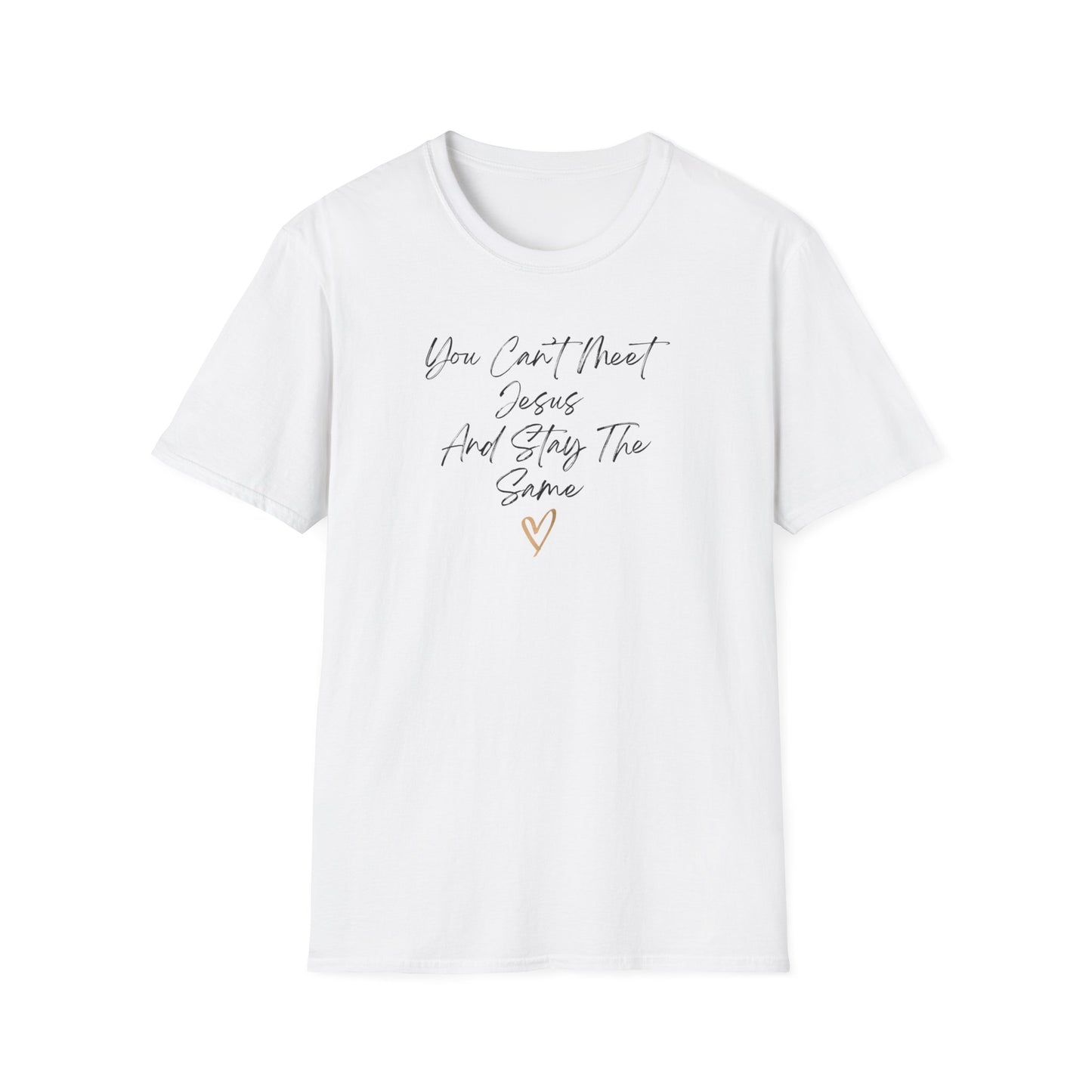 Unisex Softstyle T-Shirt - Meet Jesus