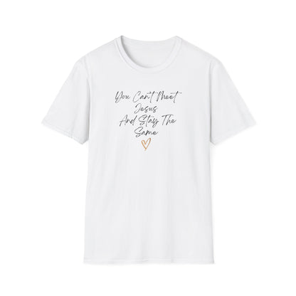Unisex Softstyle T-Shirt - Meet Jesus